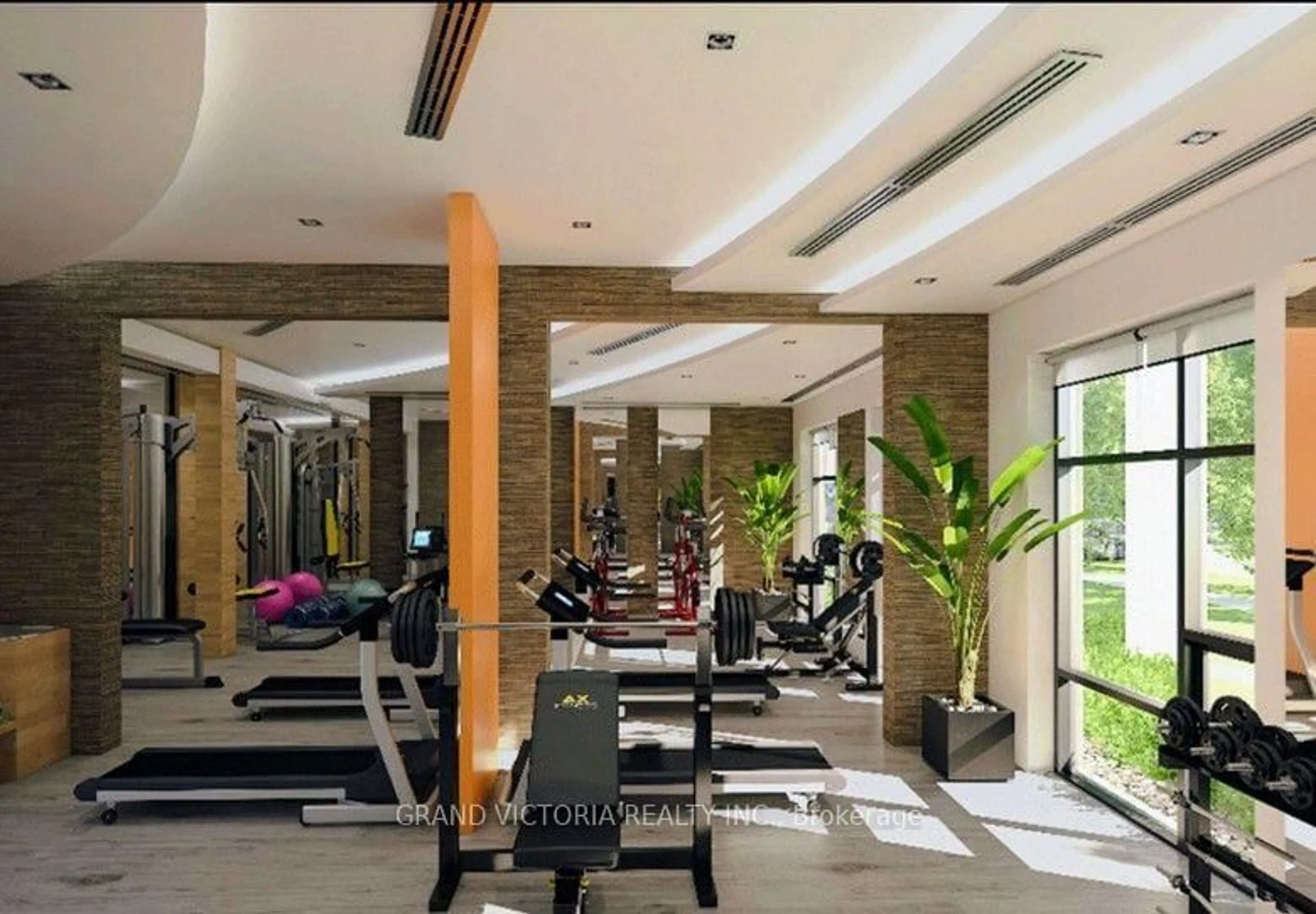 Gym or fitness room for 460 Dundas St #212, Hamilton Ontario L8B 2A5