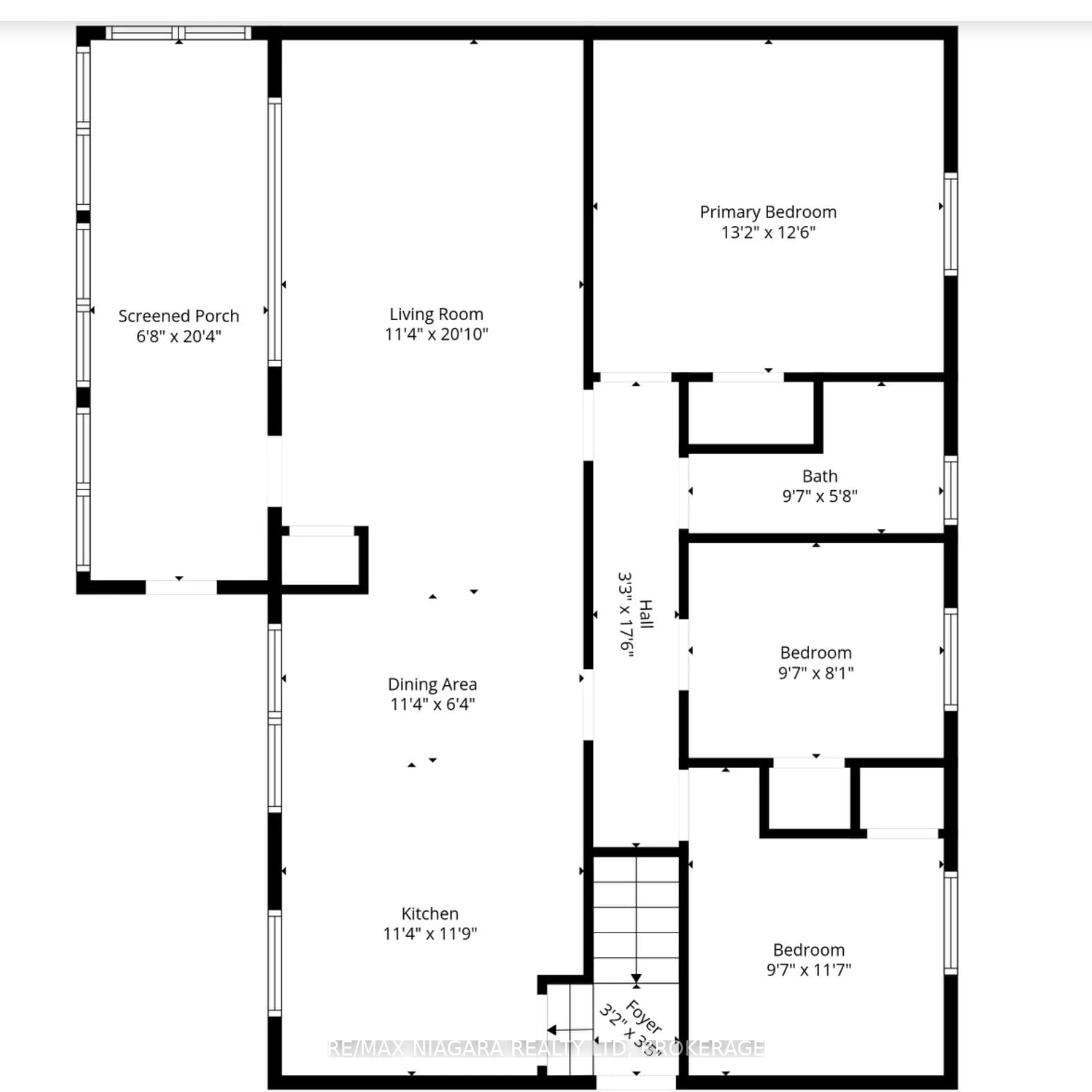 Floor plan for 466 Clare Ave, Welland Ontario L3C 3B3