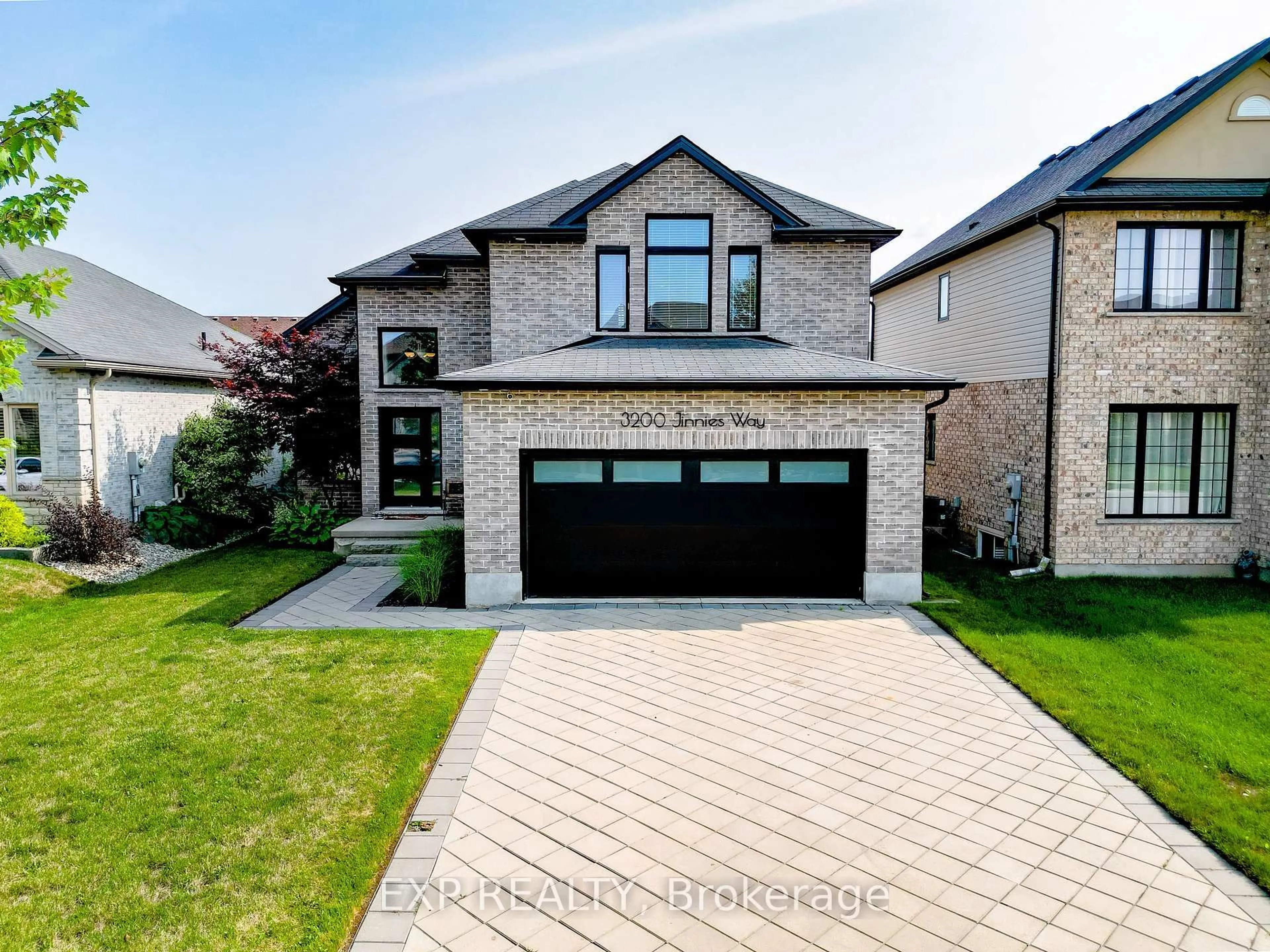 Home with brick exterior material, street for 3200 Jinnies Way, London South Ontario N6L 0B5