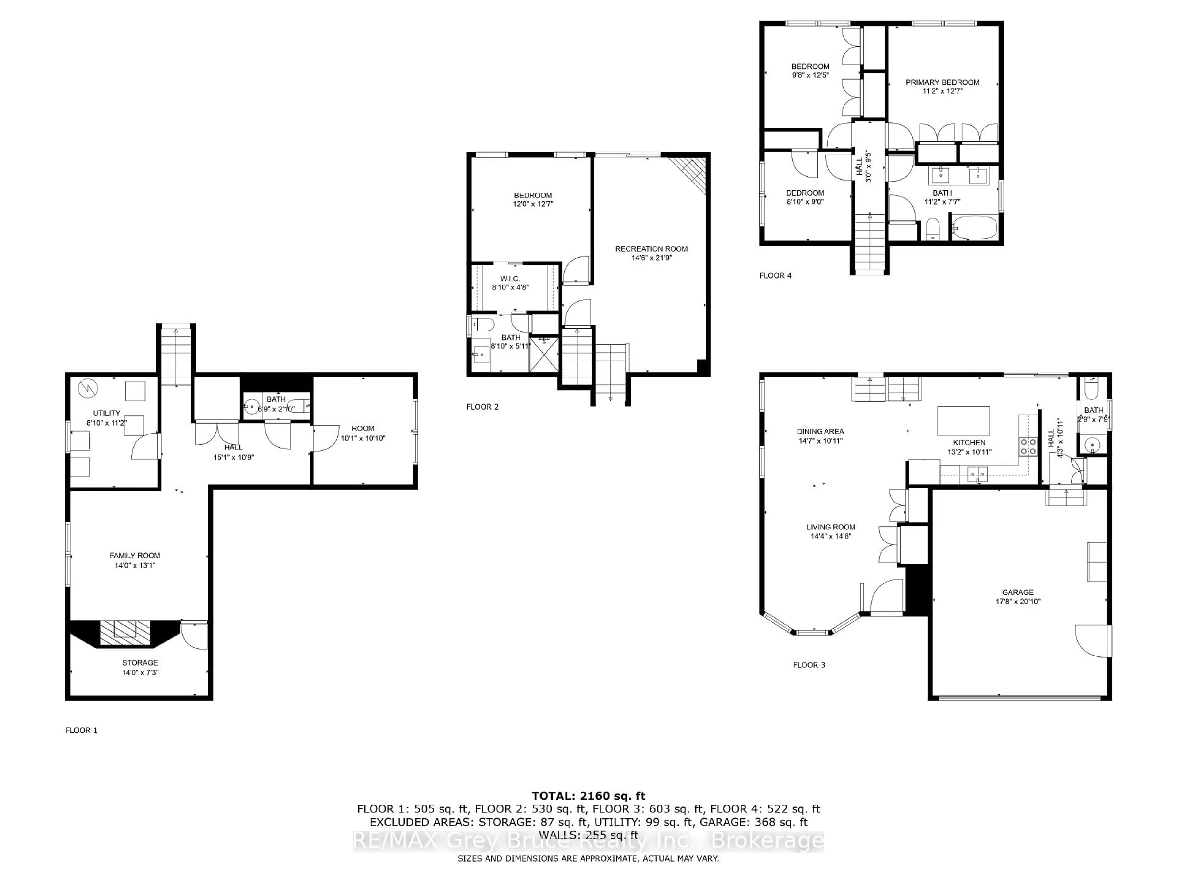 Floor plan for 2591 7th Ave, Owen Sound Ontario N4K 6V1