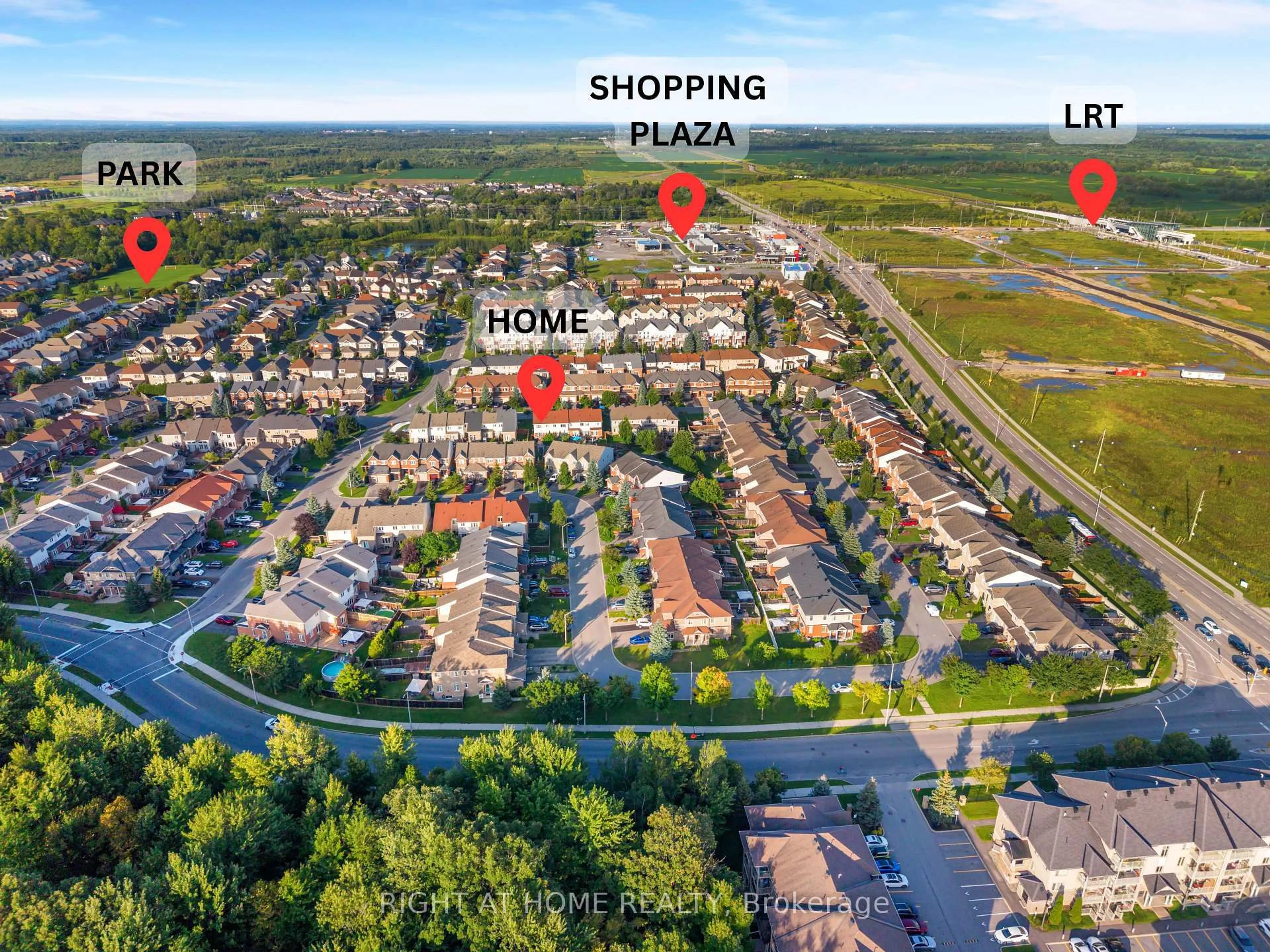 A pic from outside/outdoor area/front of a property/back of a property/a pic from drone, street for 314 Royal Fern Way #8, Ottawa Ontario K1V 2K6