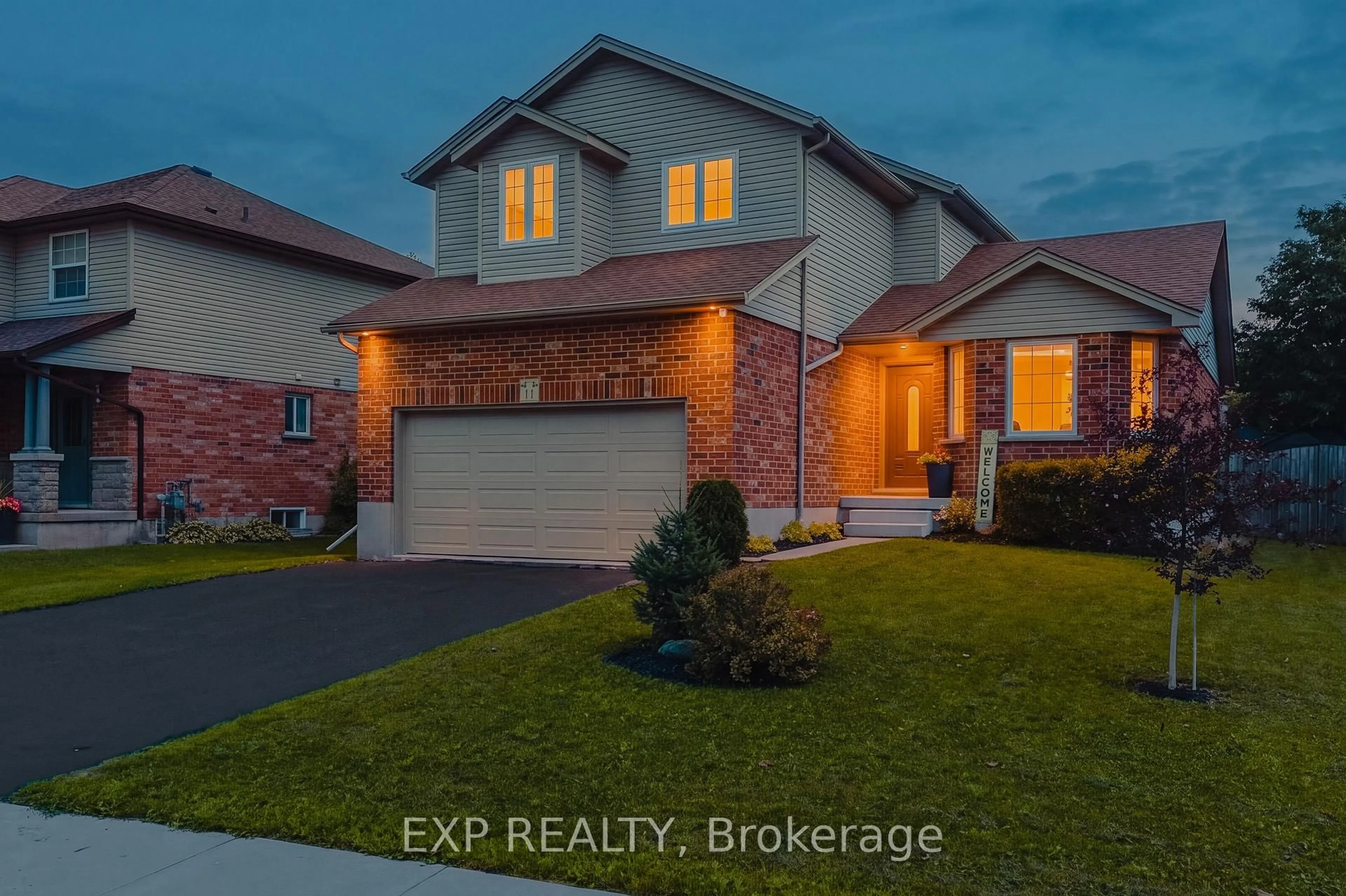 Home with brick exterior material, street for 11 Maple St, Mapleton Ontario N0G 1P0