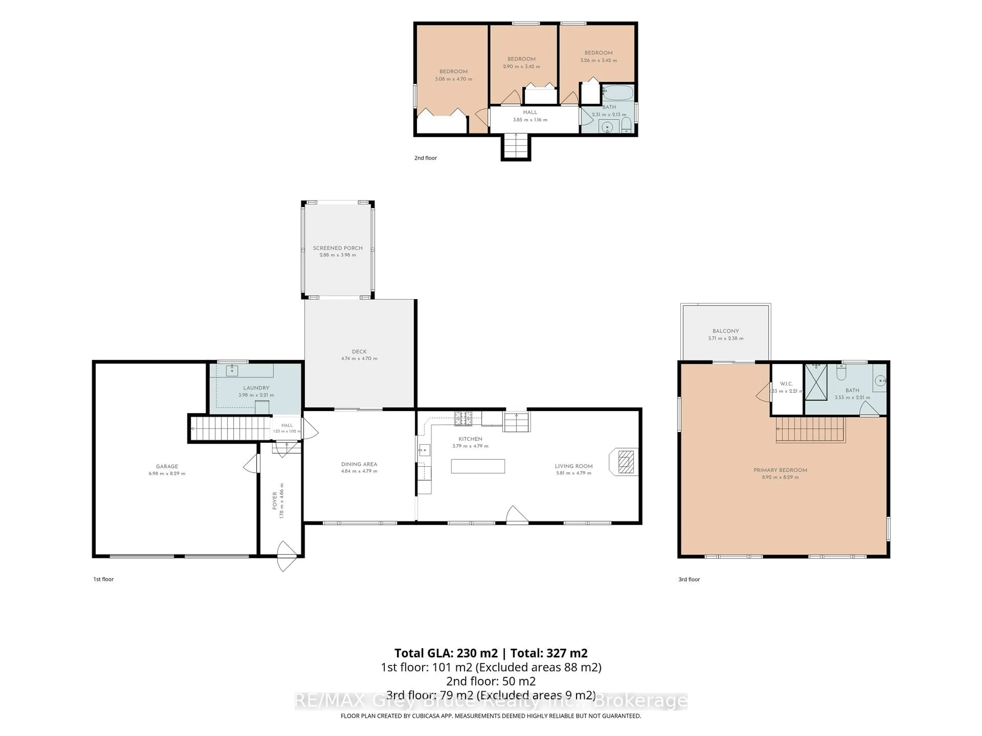 Floor plan for 46 Shamrock Blvd, South Bruce Peninsula Ontario N0H 2T0