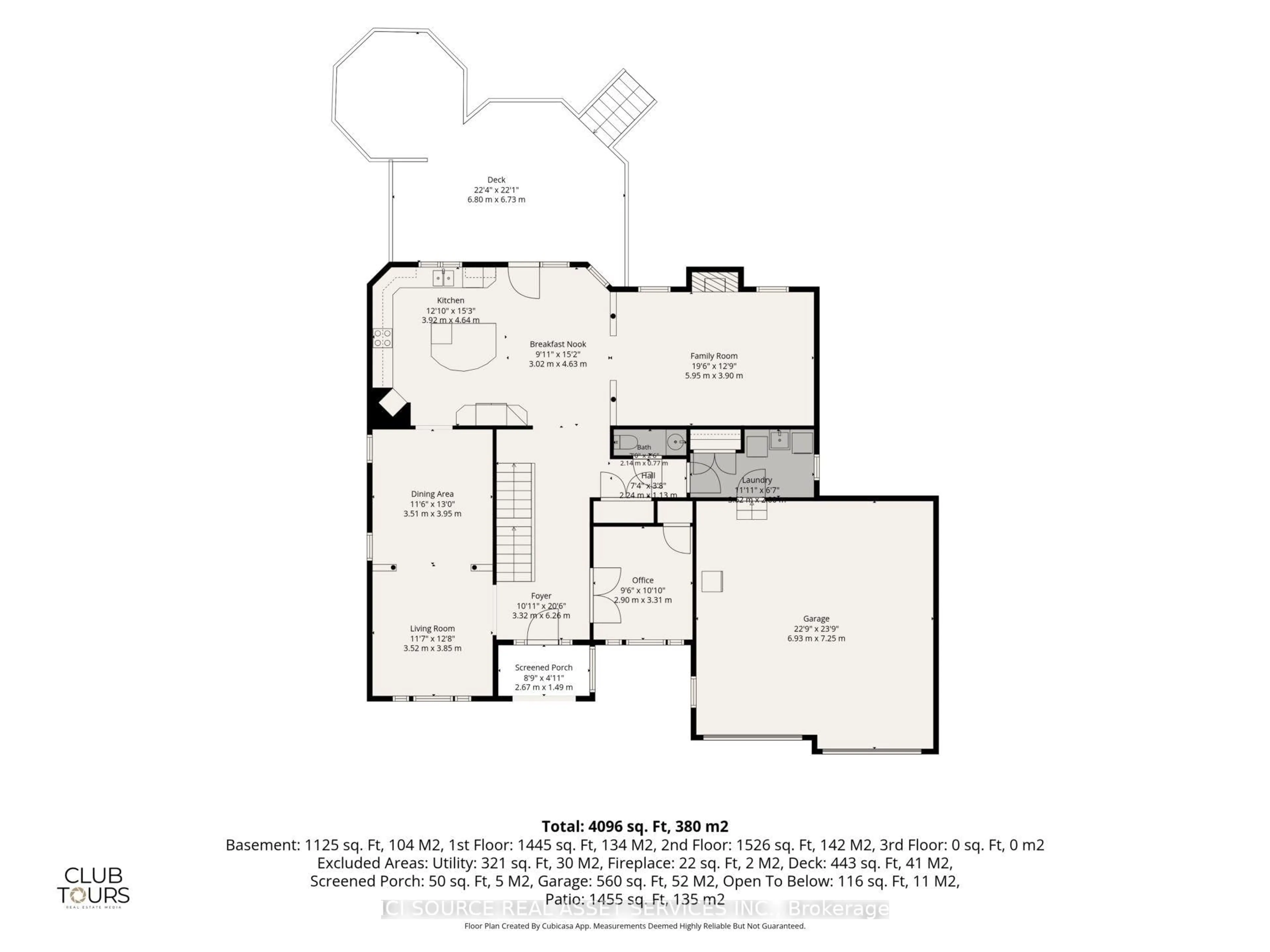 Floor plan for 1017 Apricot Pl, London South Ontario N6K 5A5
