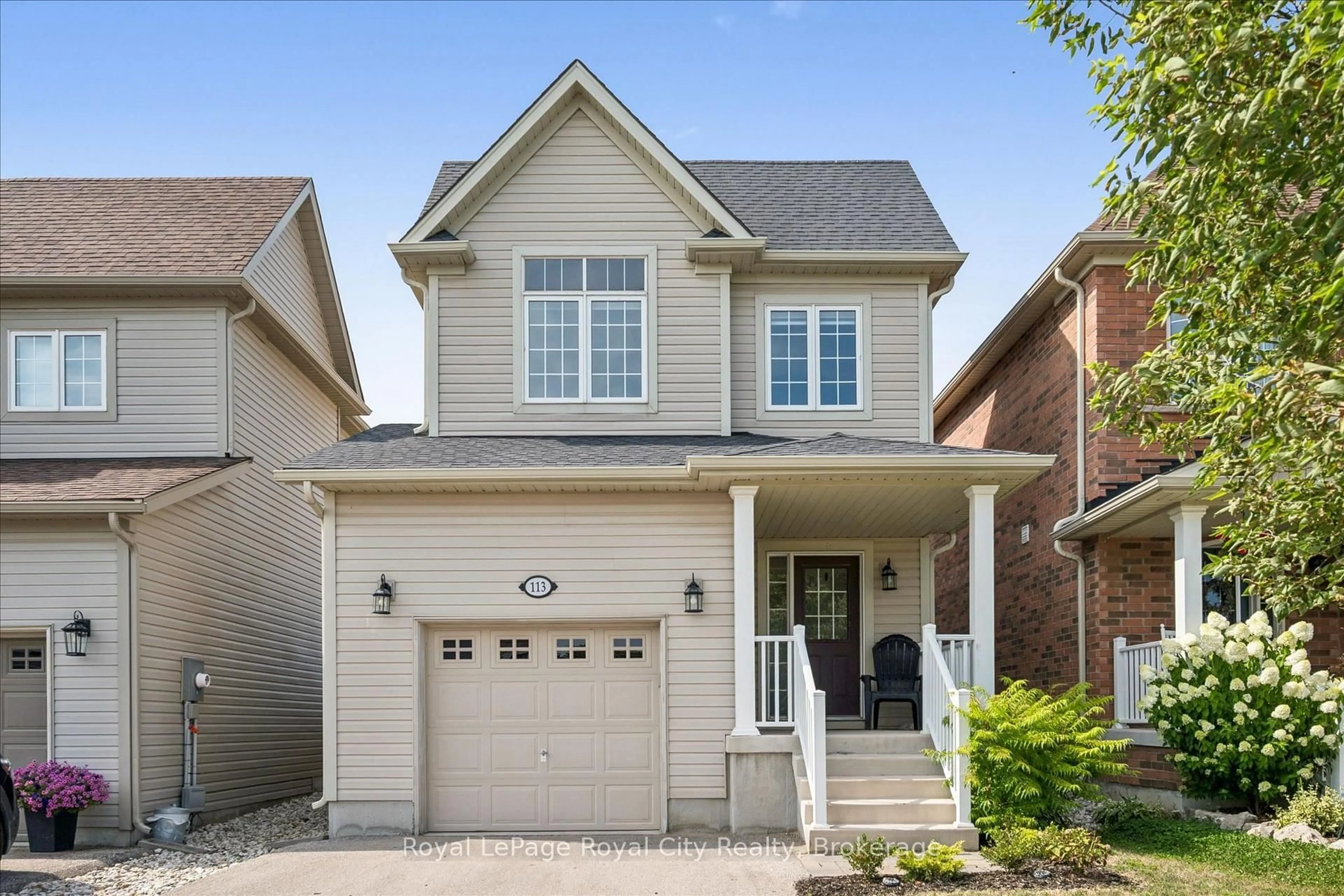 Home with brick exterior material, street for 113 Courtney St, Centre Wellington Ontario N1M 0E3