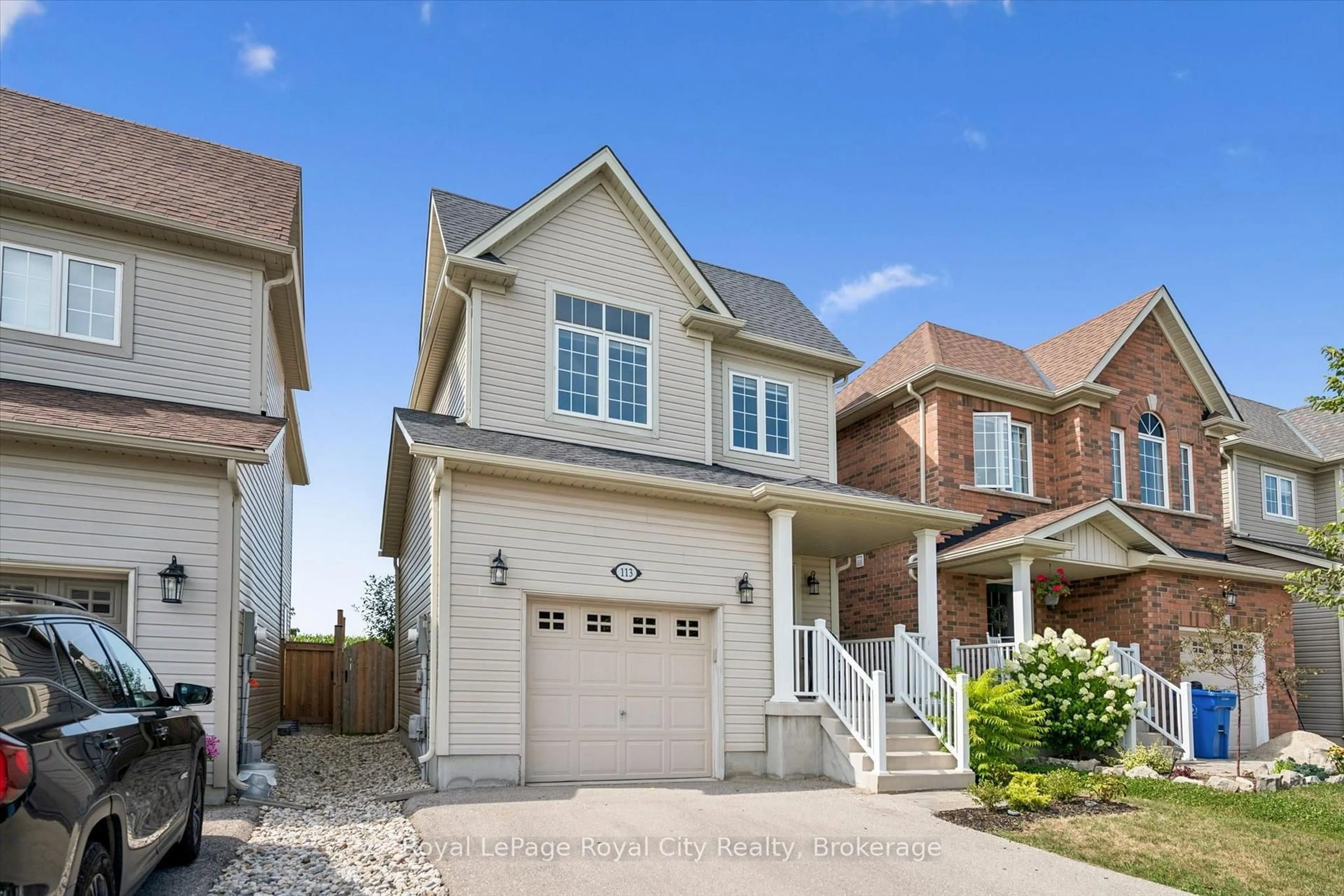 Home with brick exterior material, street for 113 Courtney St, Centre Wellington Ontario N1M 0E3