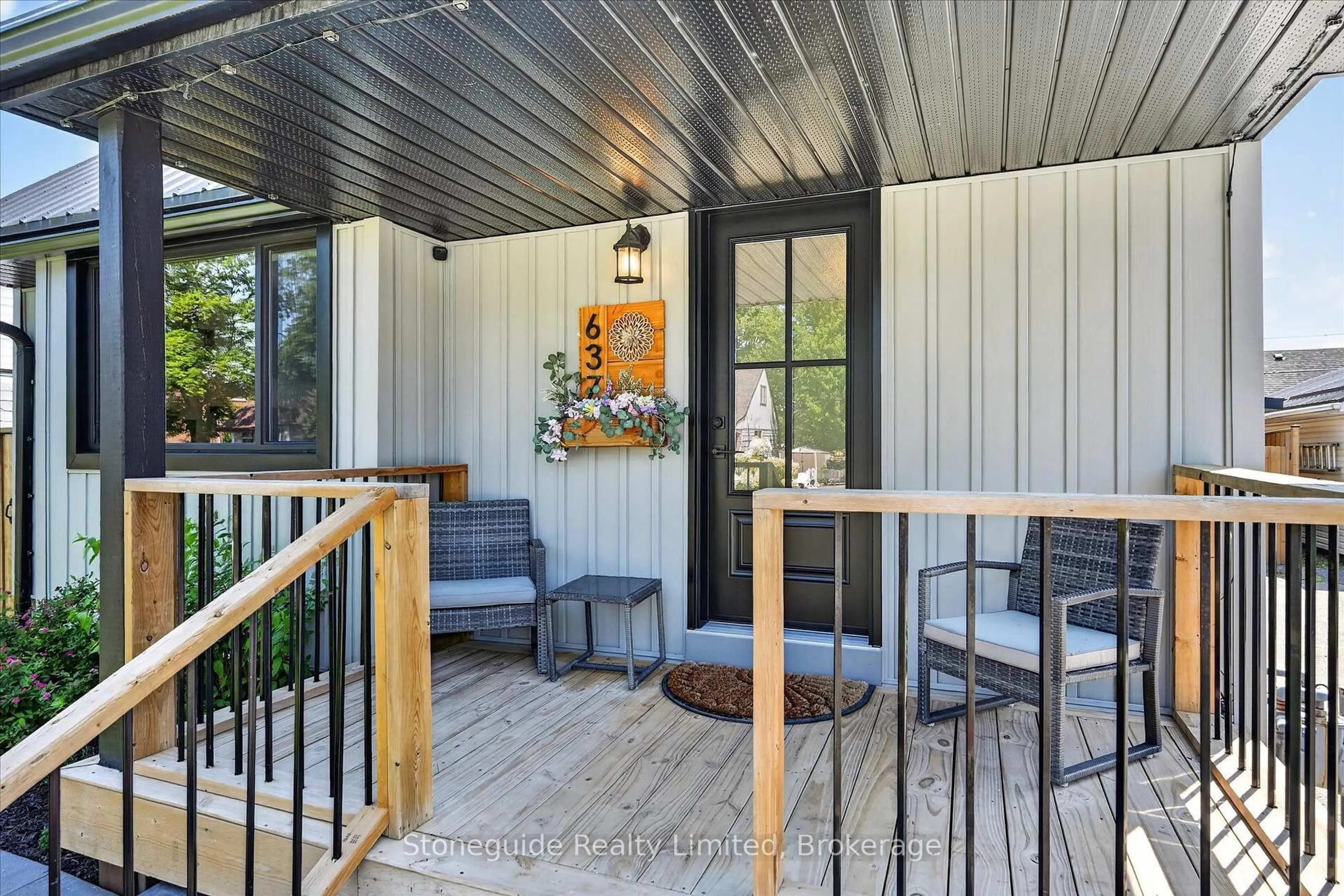 Patio, unknown for 637 McKellar St, Peterborough Ontario K9J 1R4