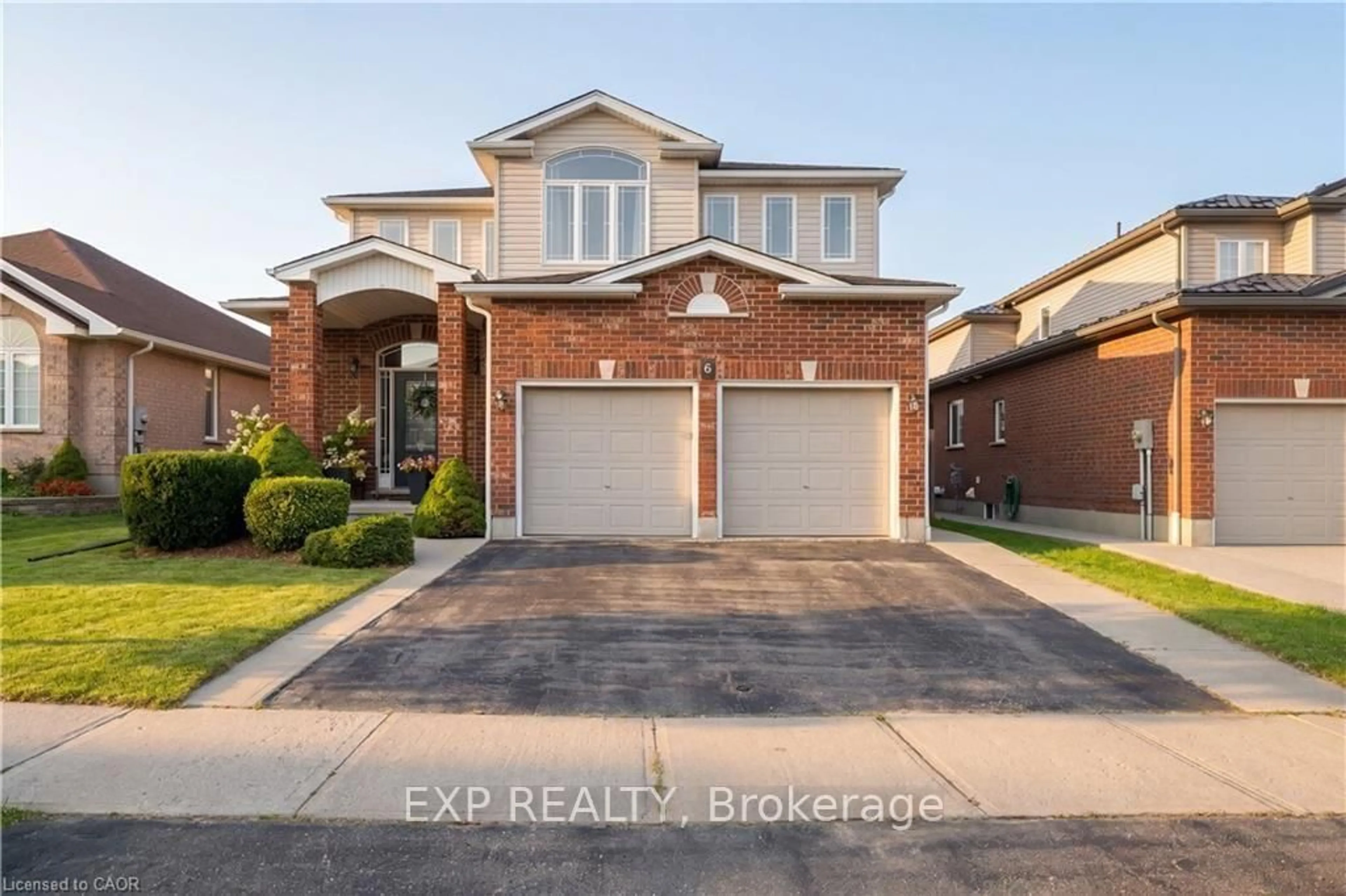 Home with brick exterior material, street for 6 Country Clair St, Kitchener Ontario N2A 4J9