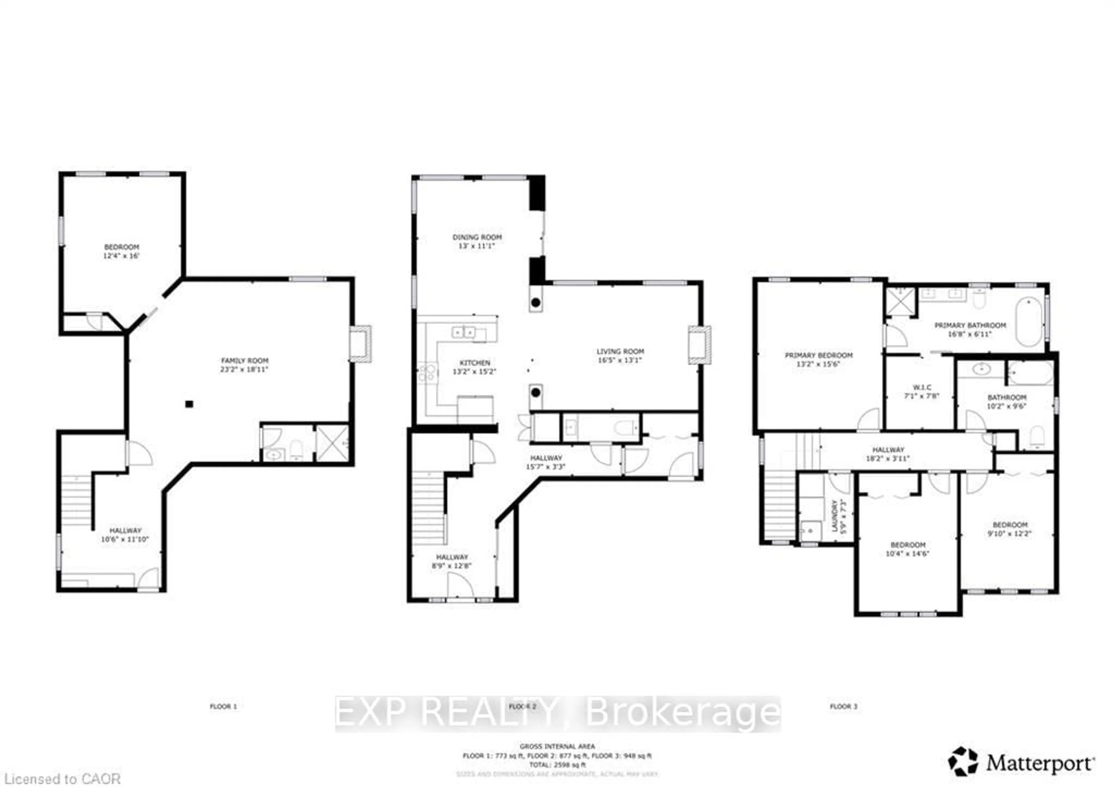 Floor plan for 6 Country Clair St, Kitchener Ontario N2A 4J9