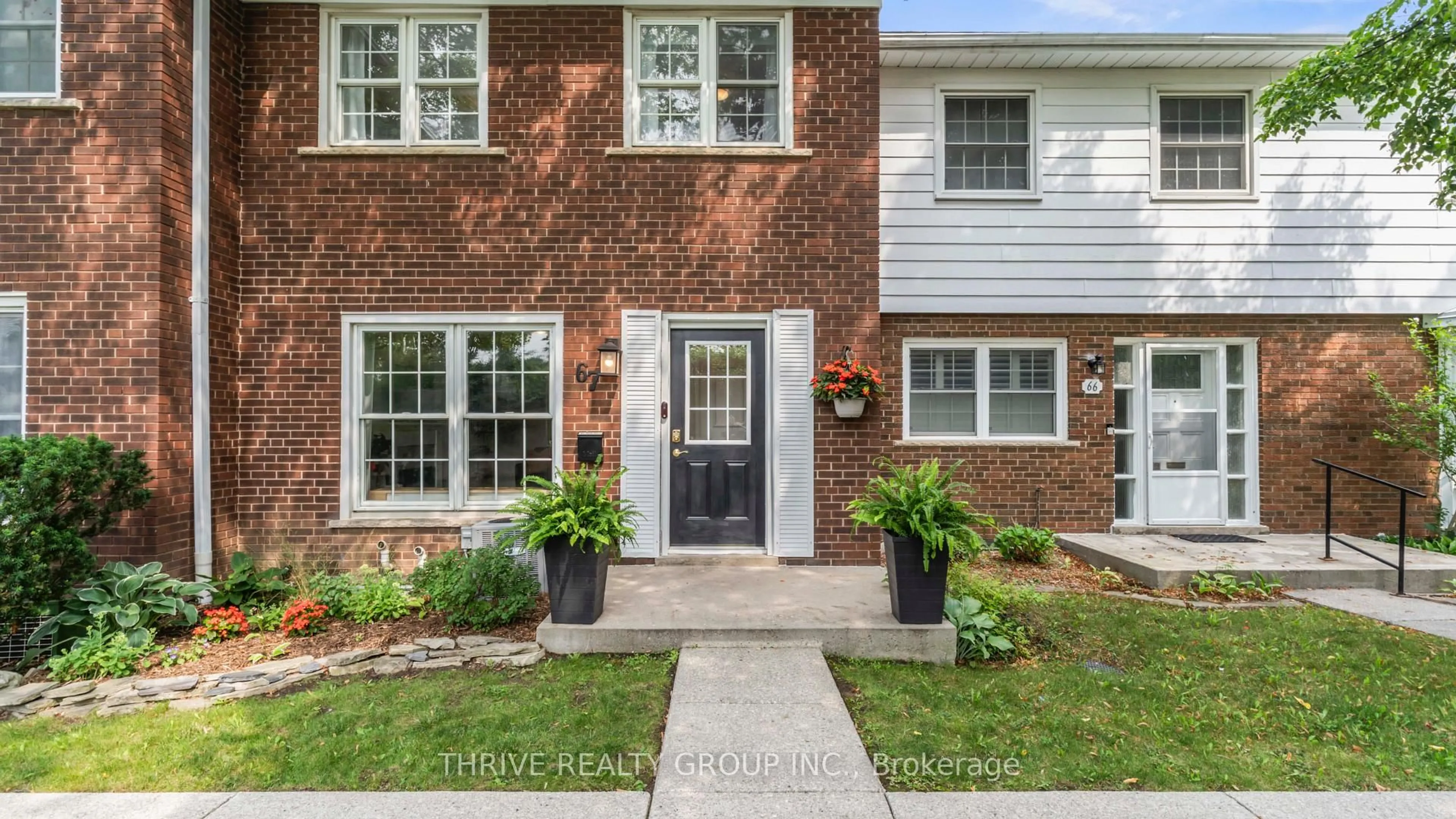 Home with brick exterior material, street for 1220 Royal York Rd #67, London North Ontario N6H 3Z9