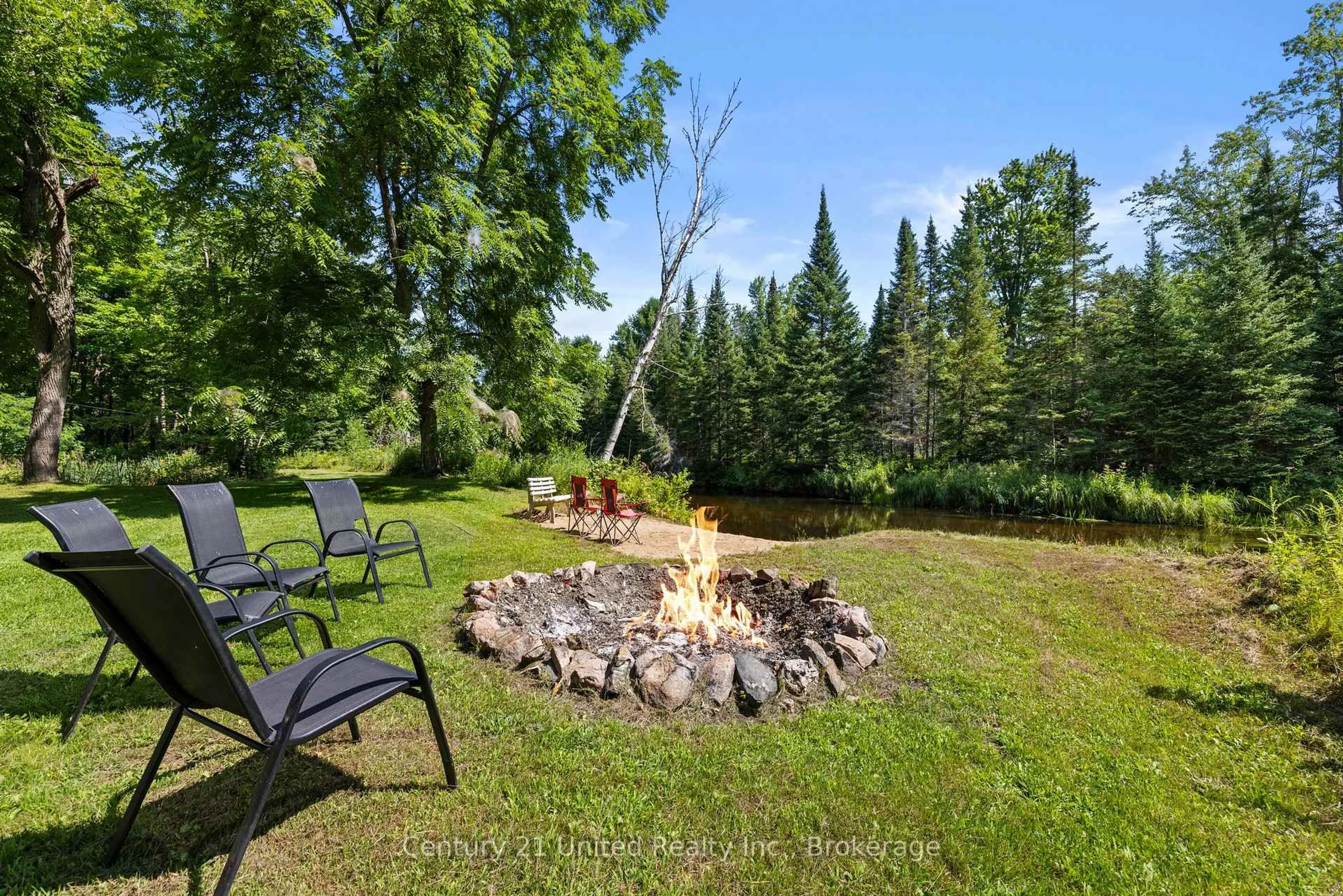Patio, forest/trees view for 9015 Highway 28, North Kawartha Ontario K0L 1A0