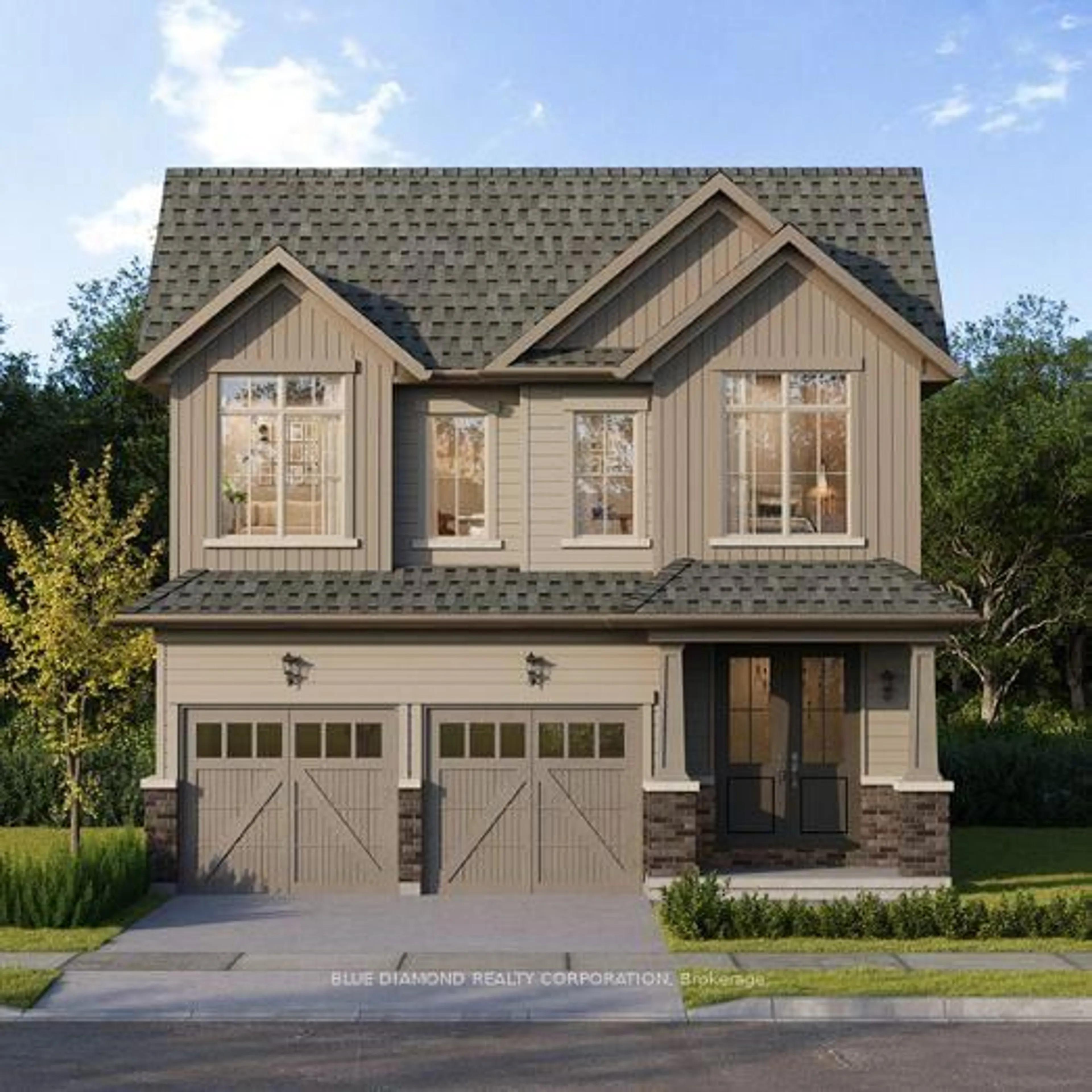 Home with brick exterior material, street for Lot 7 Quaker Rd, Welland Ontario L3C 3G8