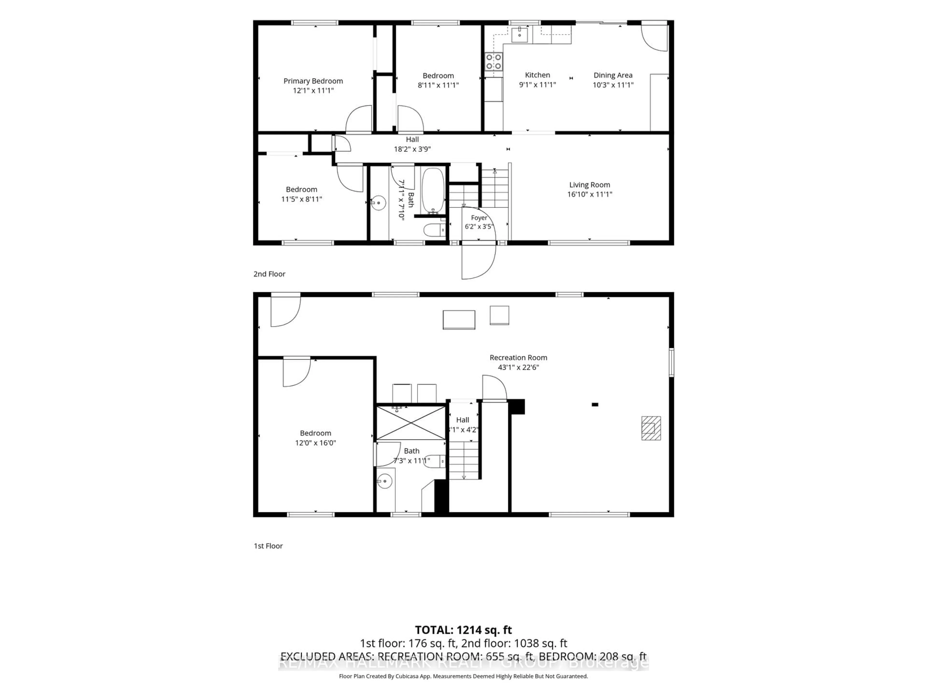 Floor plan for 4574 County Road 15 Rd, Augusta Ontario K6V 5T2