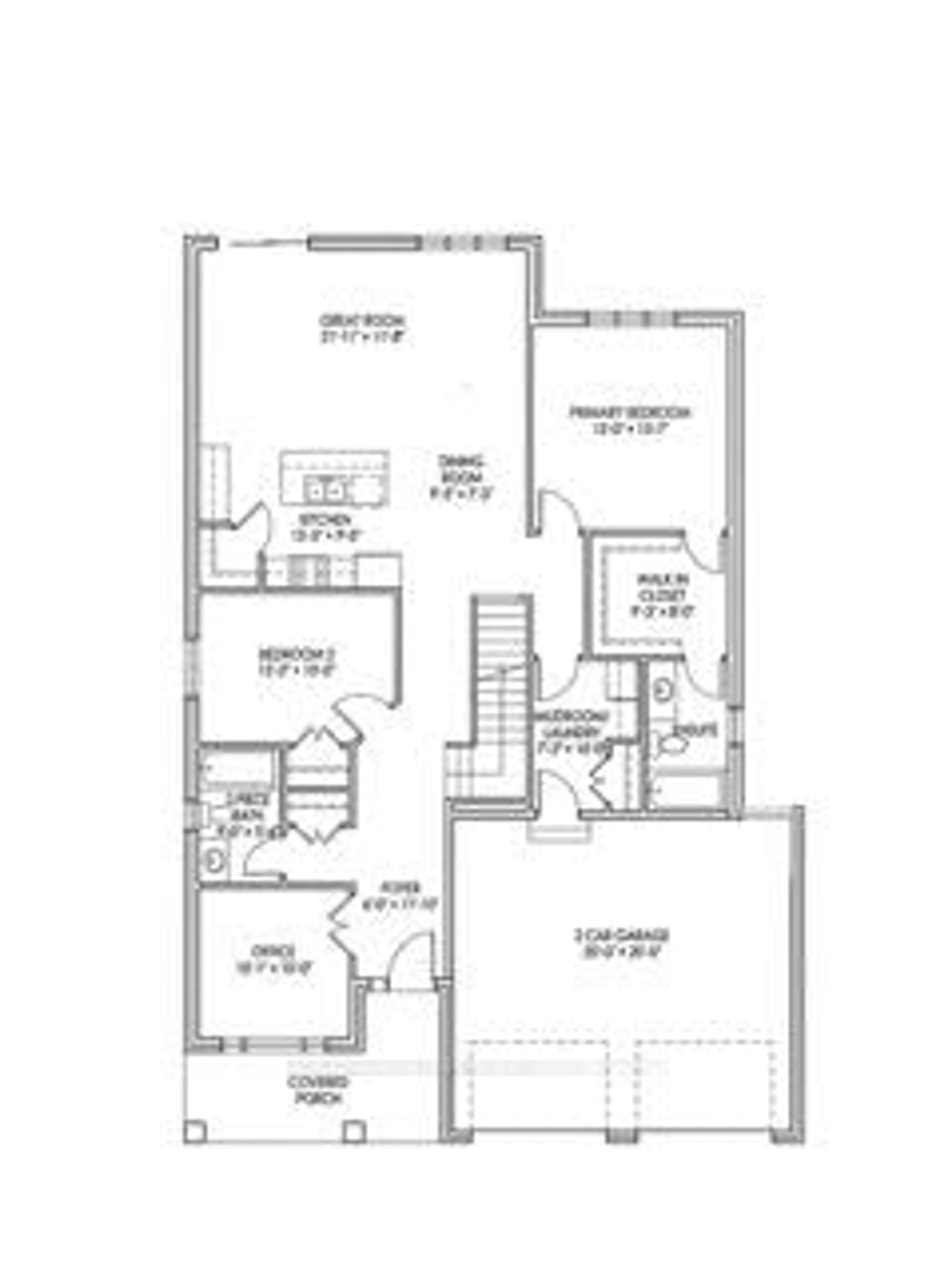 Floor plan for 170 Watts Dr, Lucan Biddulph Ontario N0M 2J0