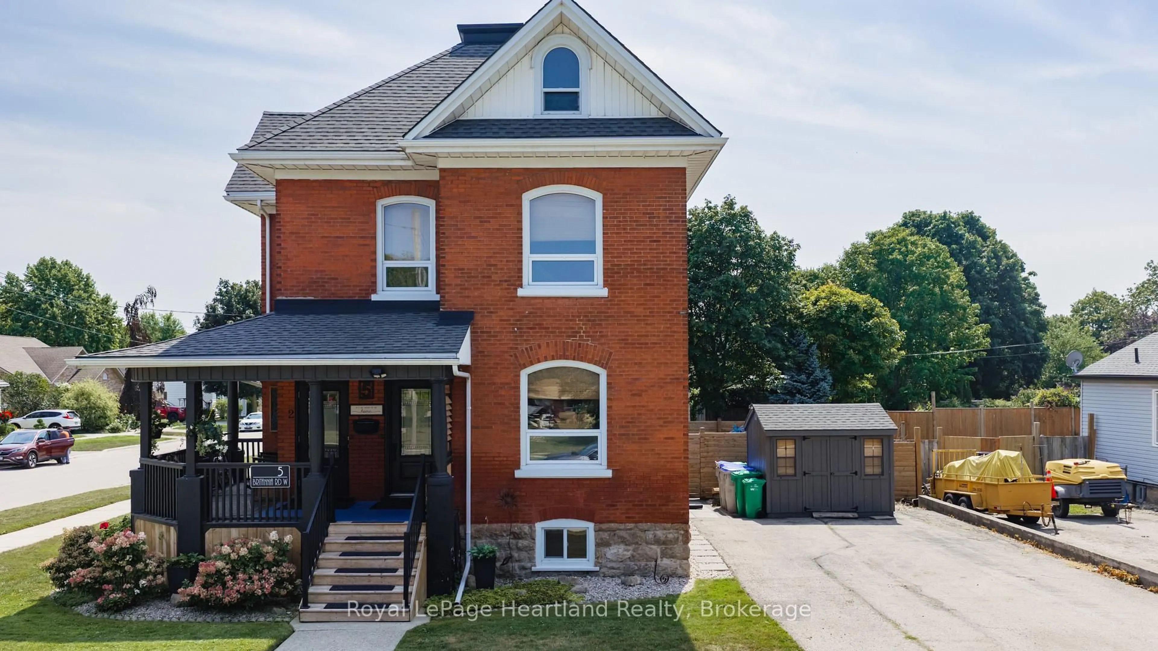 Home with brick exterior material, street for 5 Britannia Rd, Goderich Ontario N7A 2A8