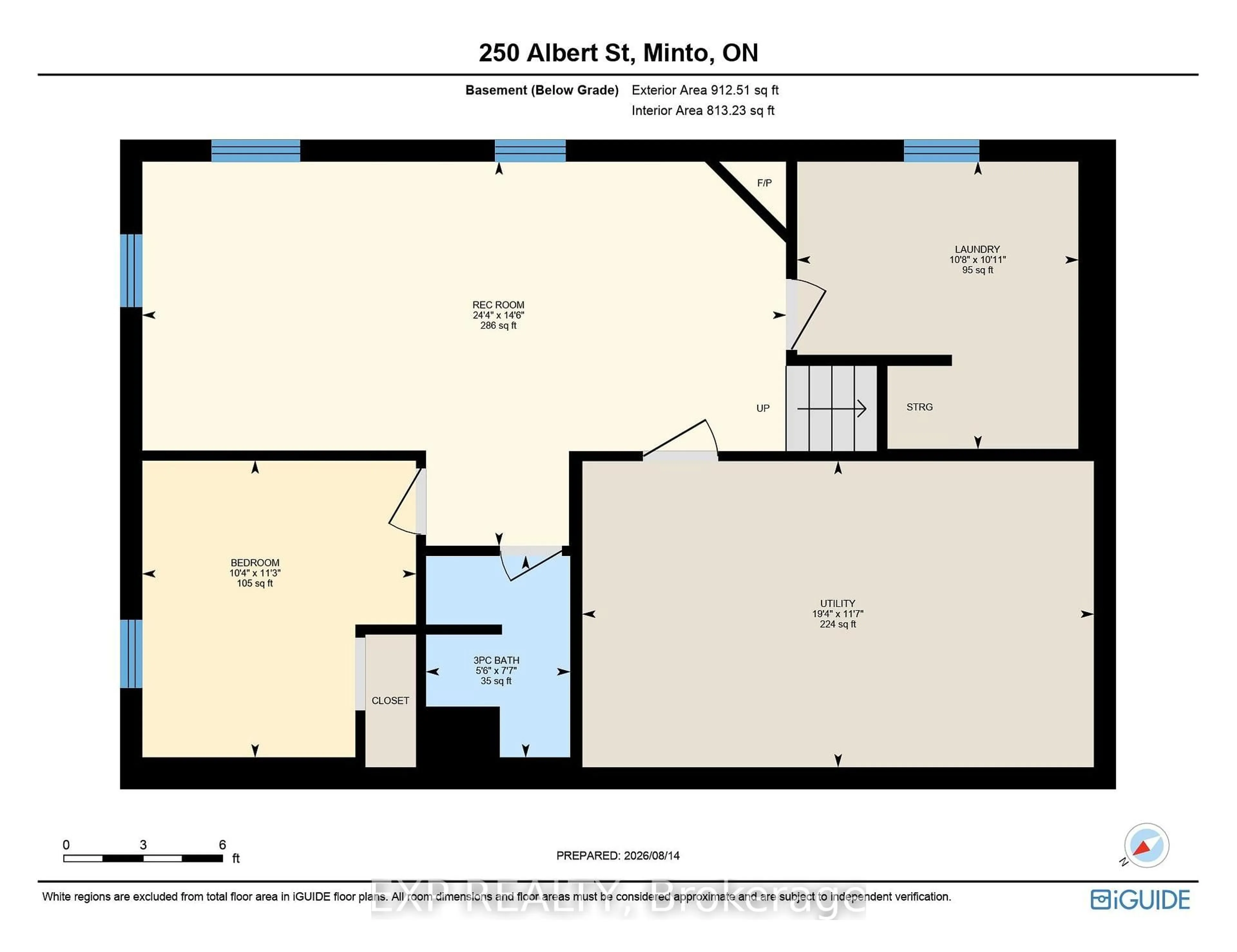 Floor plan for 250 Albert St, Minto Ontario N0G 2P0