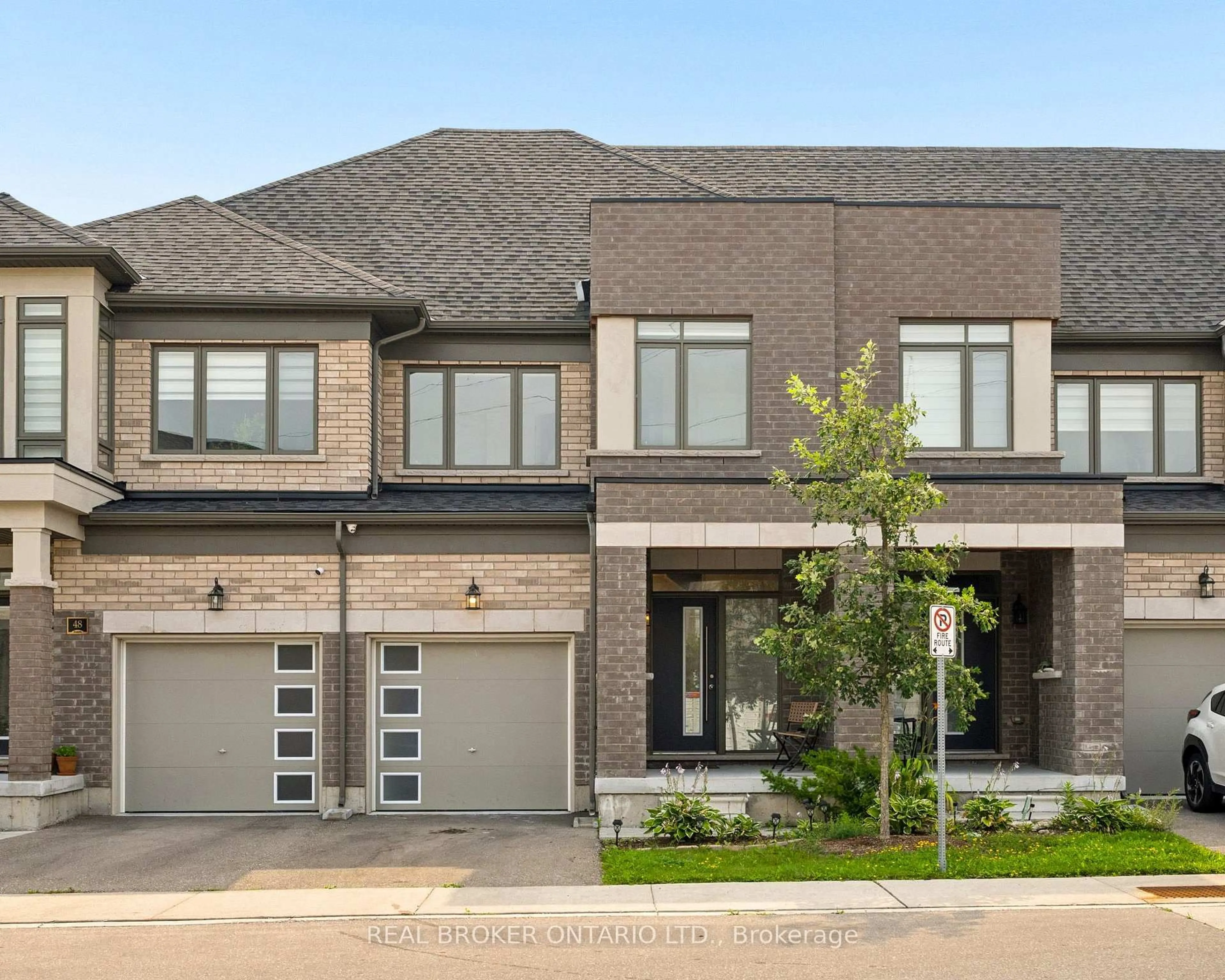 Home with brick exterior material, street for 166 Deerpath Dr #49, Guelph Ontario N1K 0E2