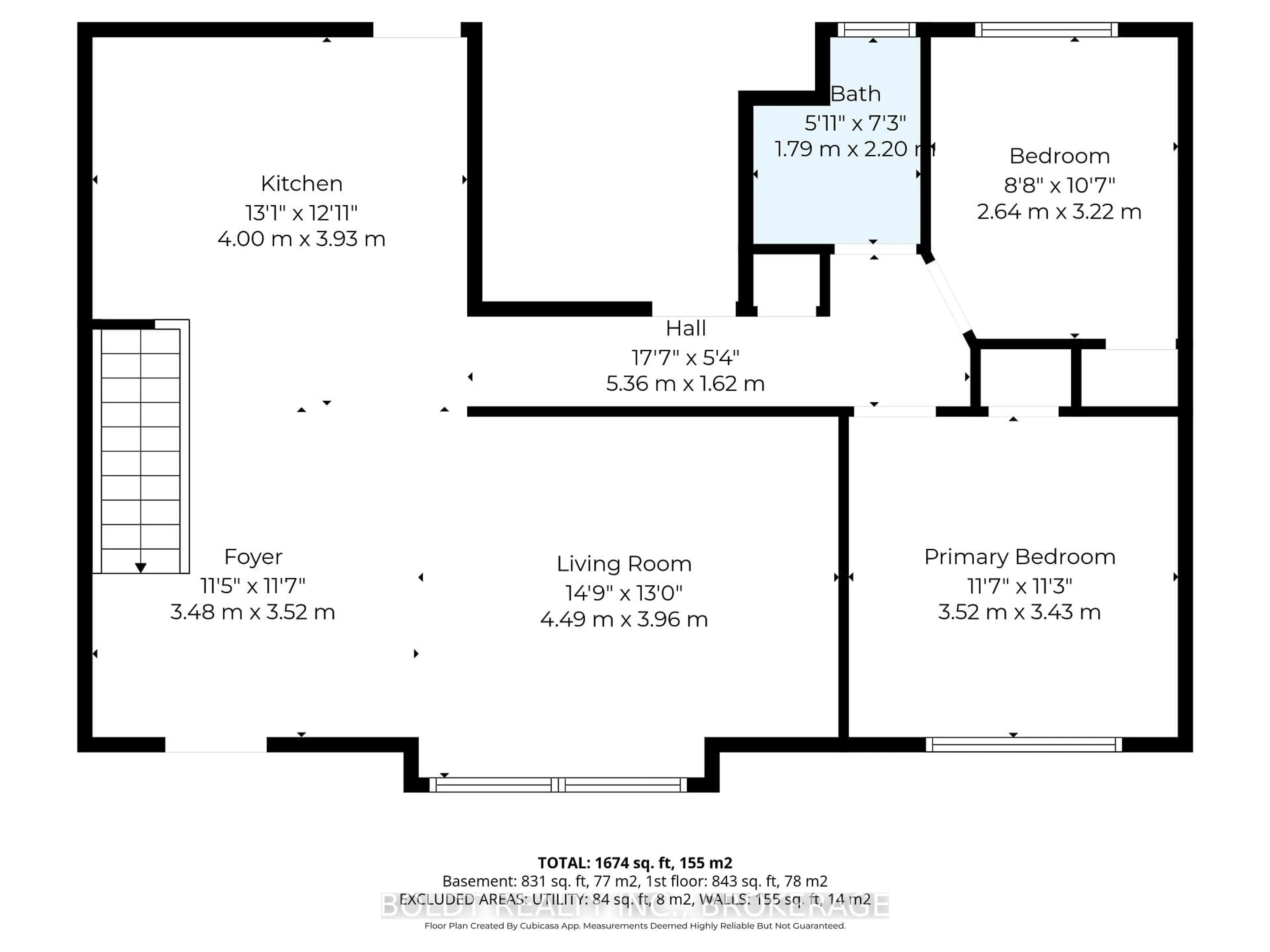 Floor plan for 23 Woodelm Dr, St. Catharines Ontario L2M 4N5