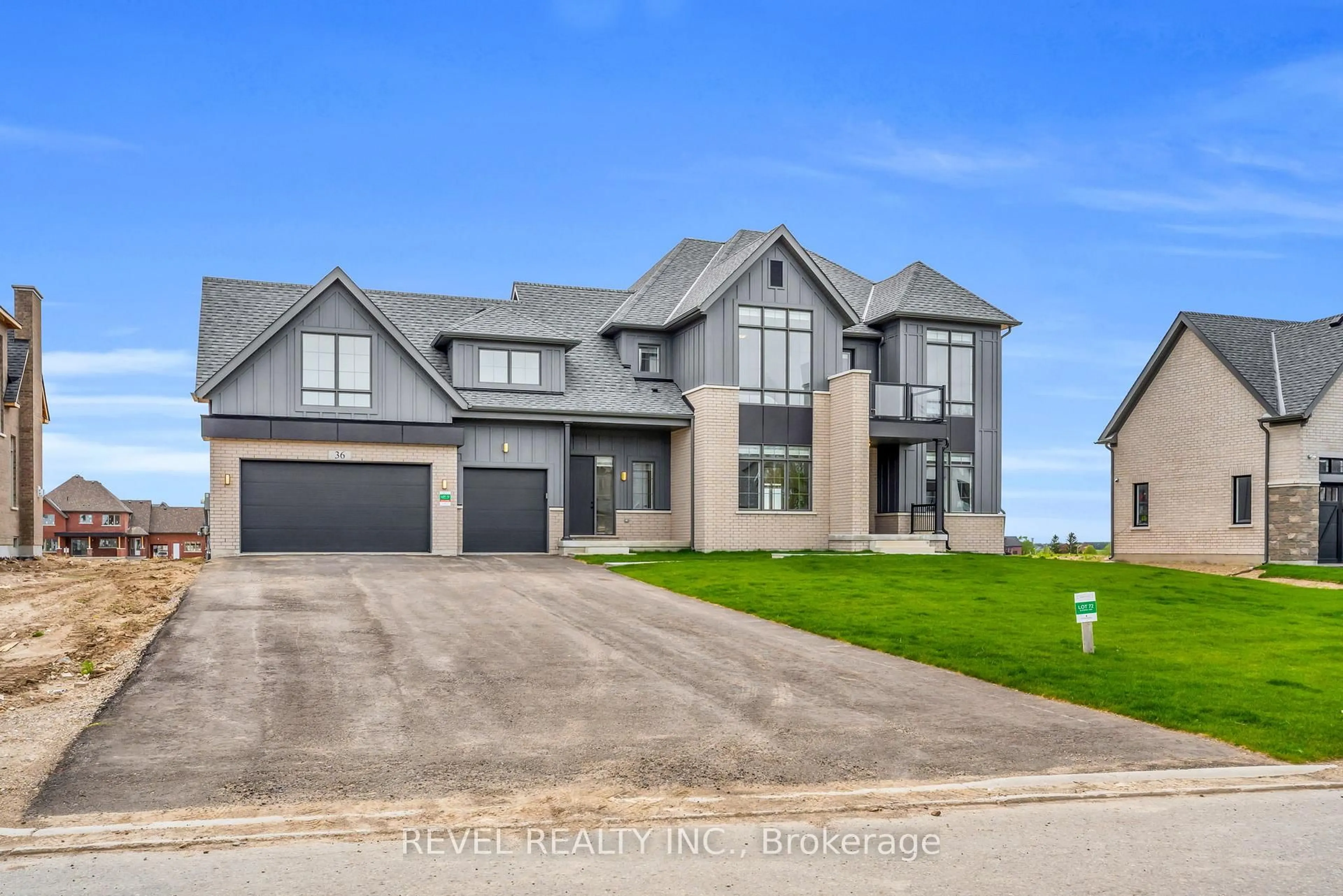 Home with brick exterior material, street for 36 Ewing Way, Amaranth Ontario L9W 7V6