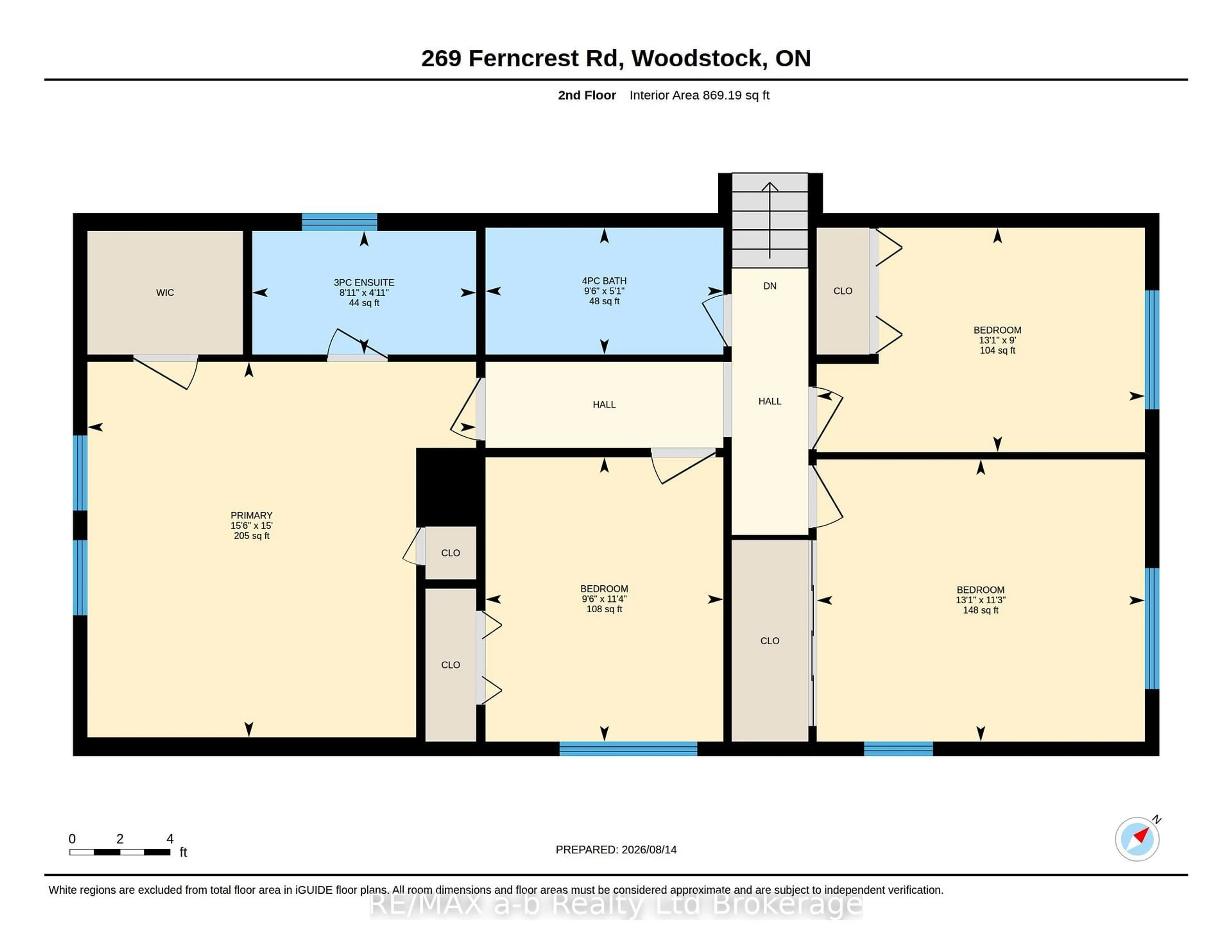 Floor plan for 269 Ferncrest Rd, Woodstock Ontario N4S 7S6