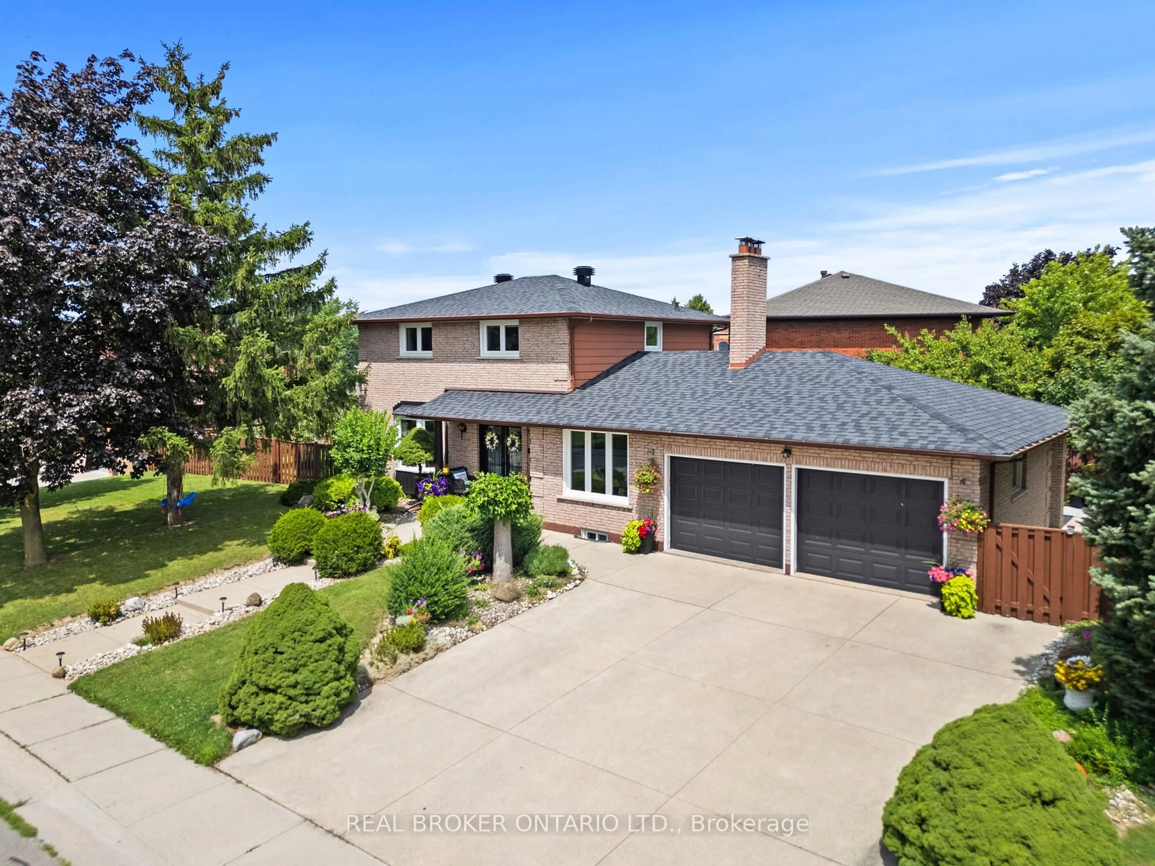 Home with brick exterior material, street for 87 Monte Dr, Hamilton Ontario L8G 4M4