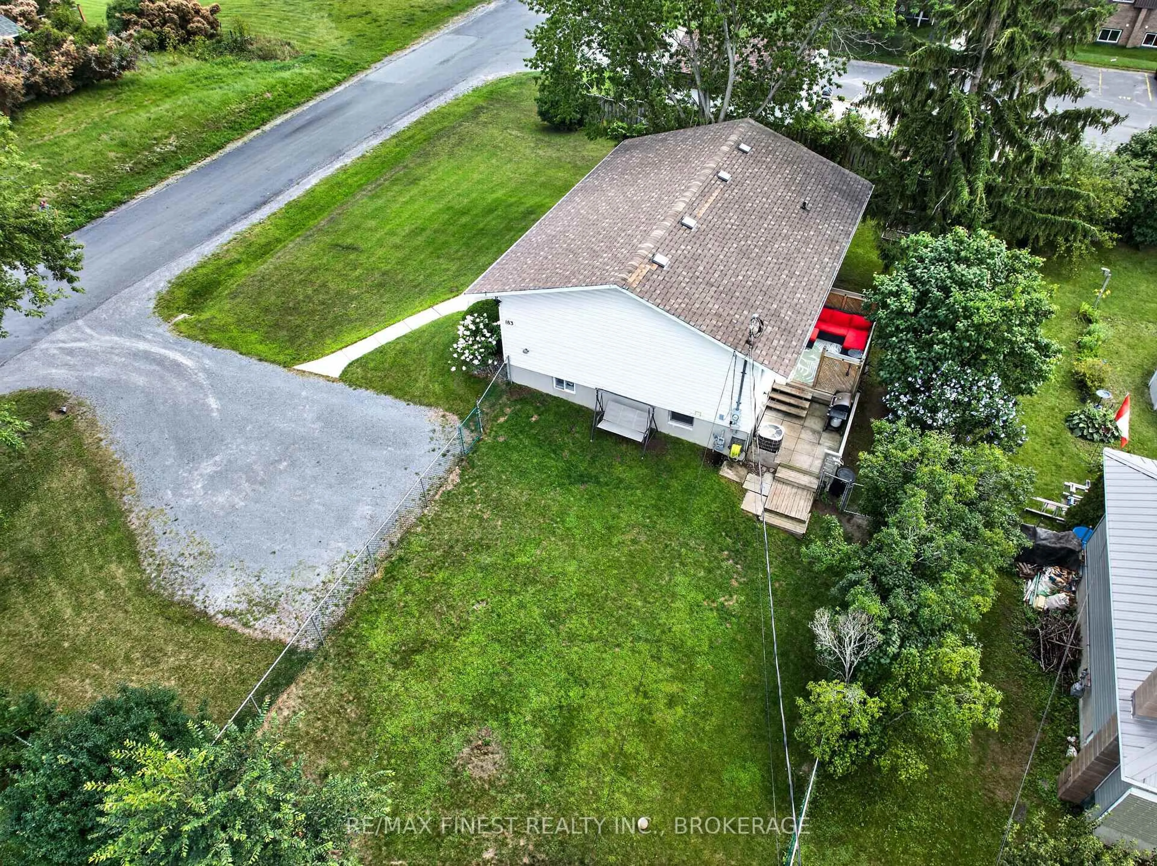 A pic from outside/outdoor area/front of a property/back of a property/a pic from drone, unknown for 183 Westbury Ave, Bath Ontario K0H 1G0