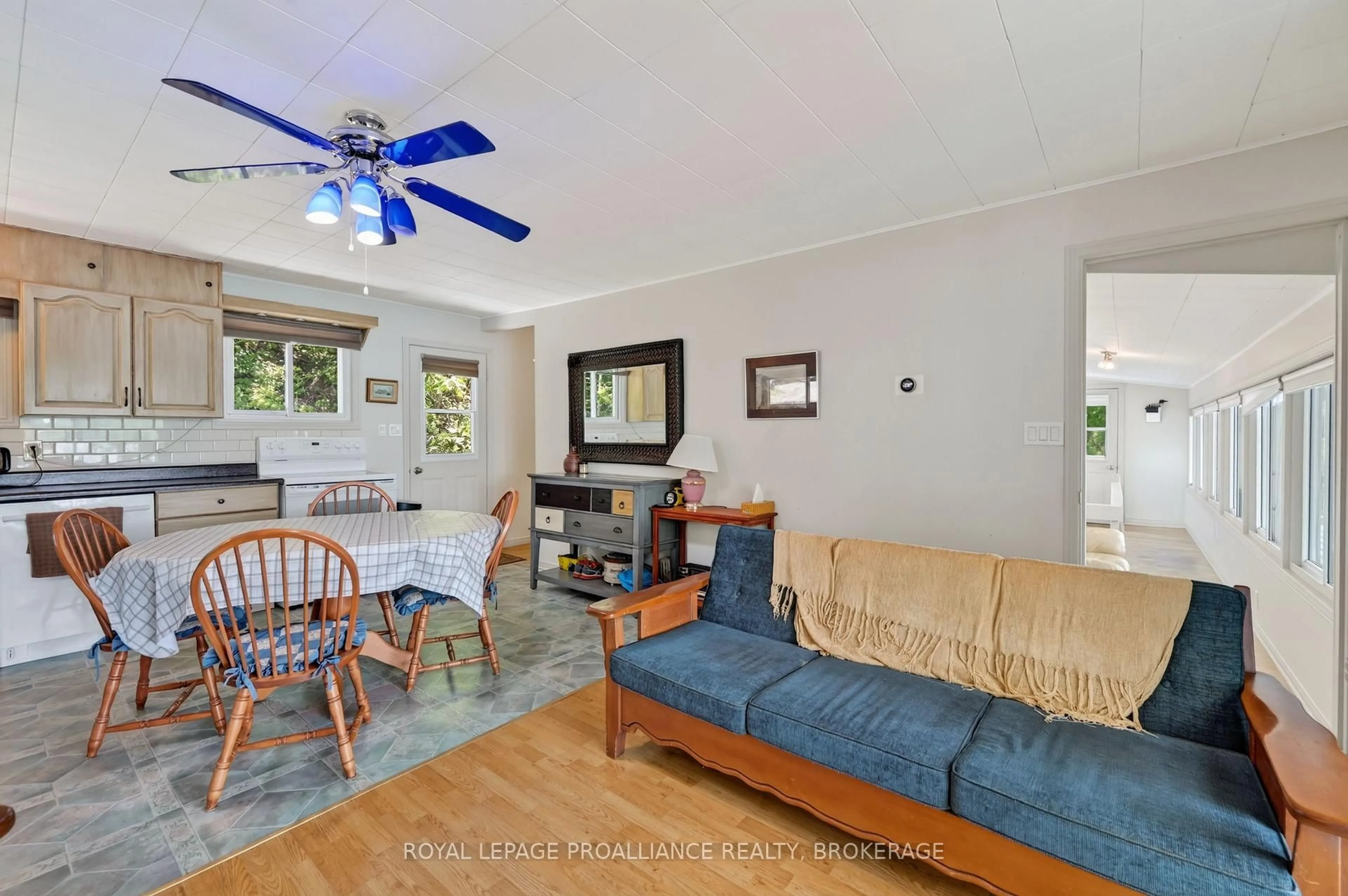 Living room with furniture, unknown for 1403B Everett Lane, Sydenham Ontario K0H 2T0