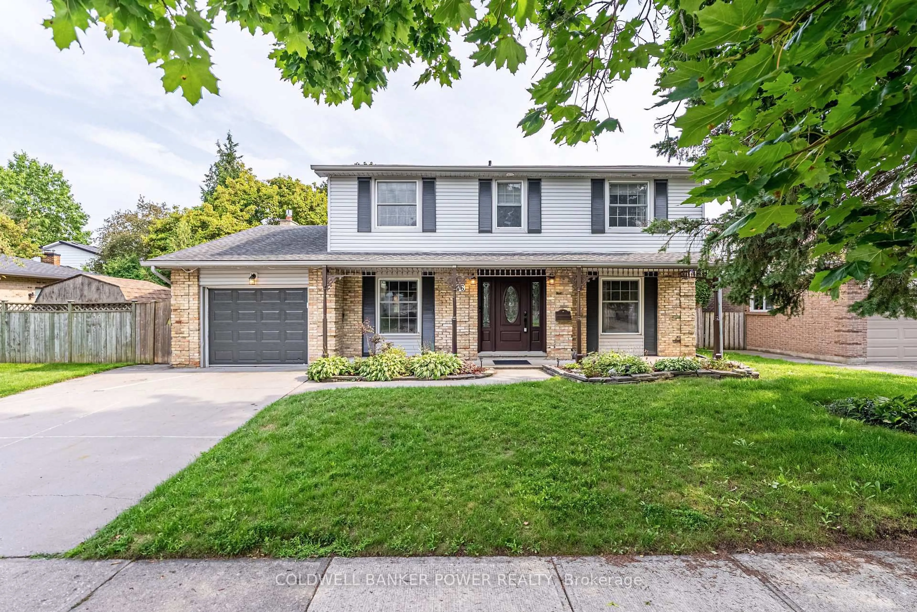 Home with brick exterior material, street for 76 Spencer Cres, London North Ontario N5X 2K6
