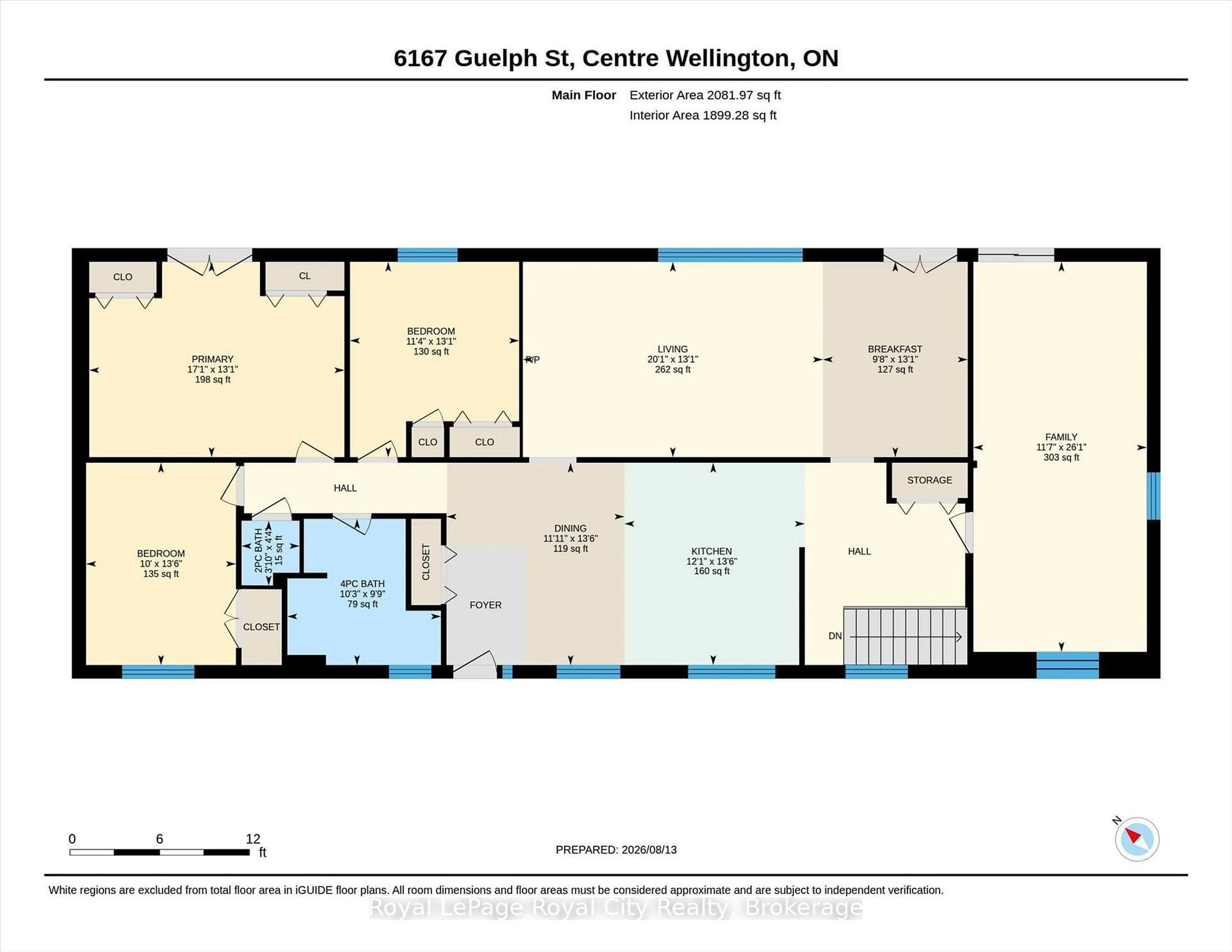 Floor plan for 6167 Guelph St, Centre Wellington Ontario N0B 1S0