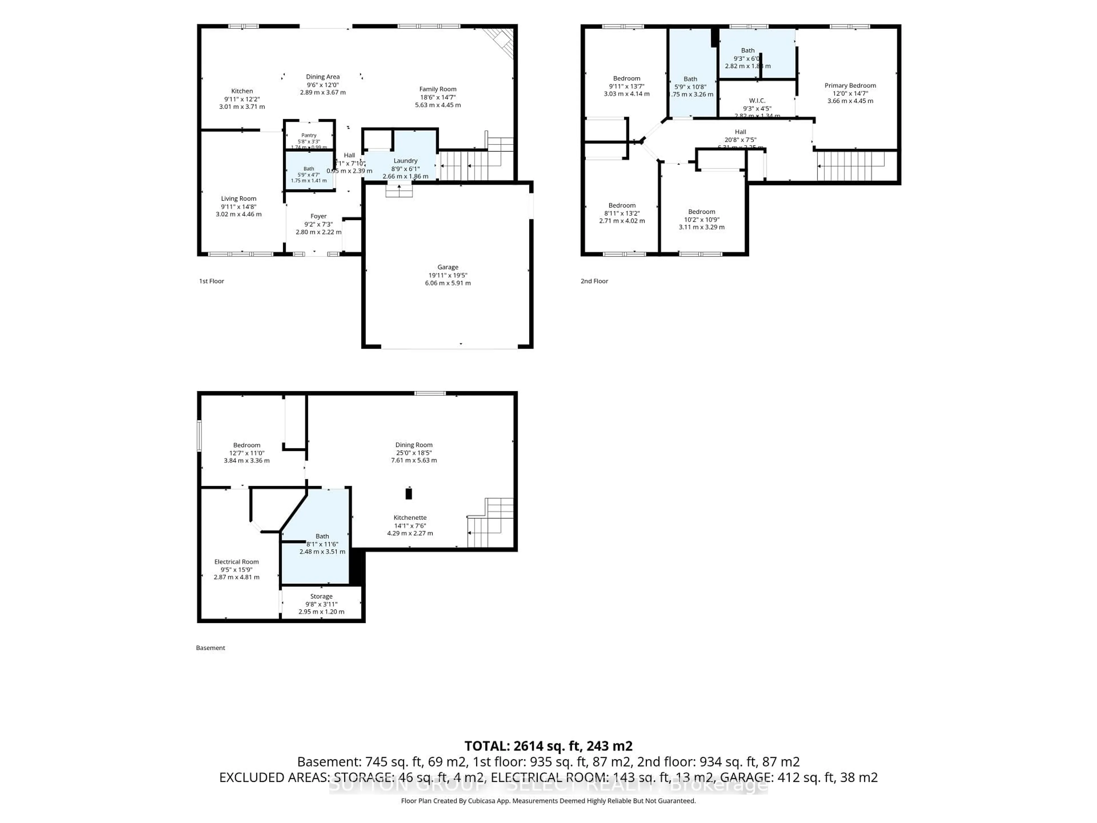 Floor plan for 1904 Downes Crt, London North Ontario N6G 5E8