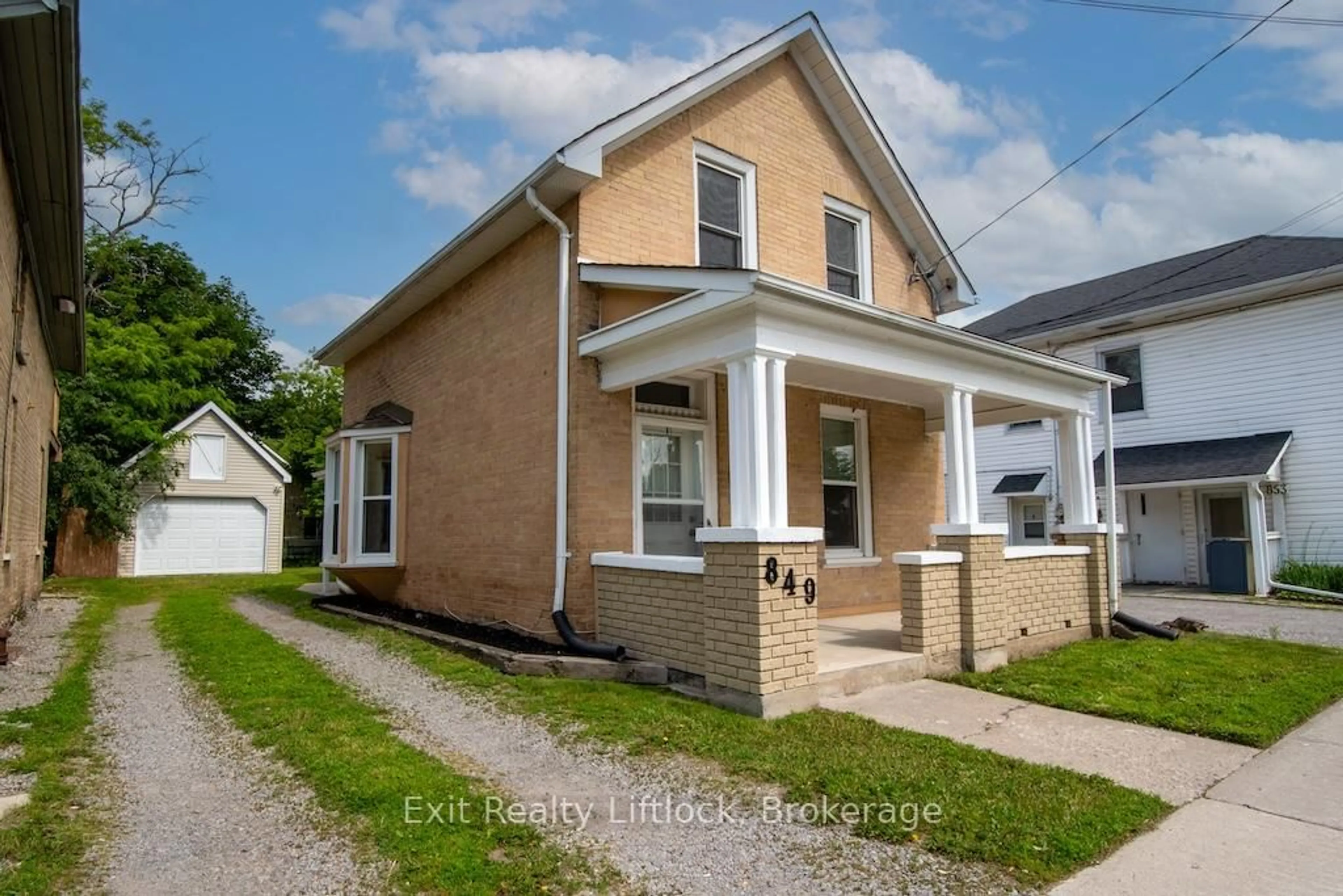 Home with brick exterior material, street for 849 Water St, Peterborough Ontario K9H 3P1