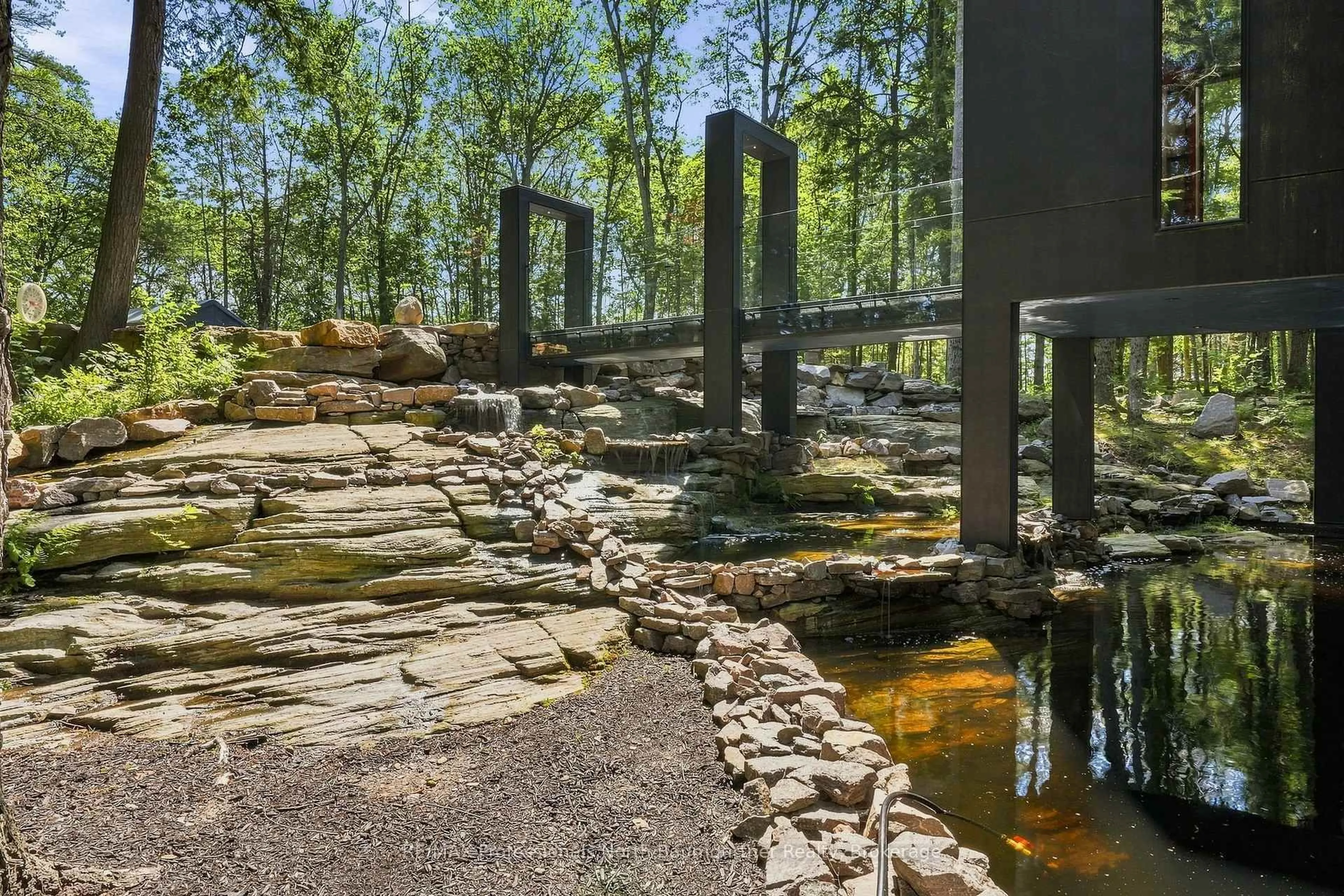 Patio, water/lake/river/ocean view for 1433 Buckslide Rd, Algonquin Highlands Ontario K0M 1S0