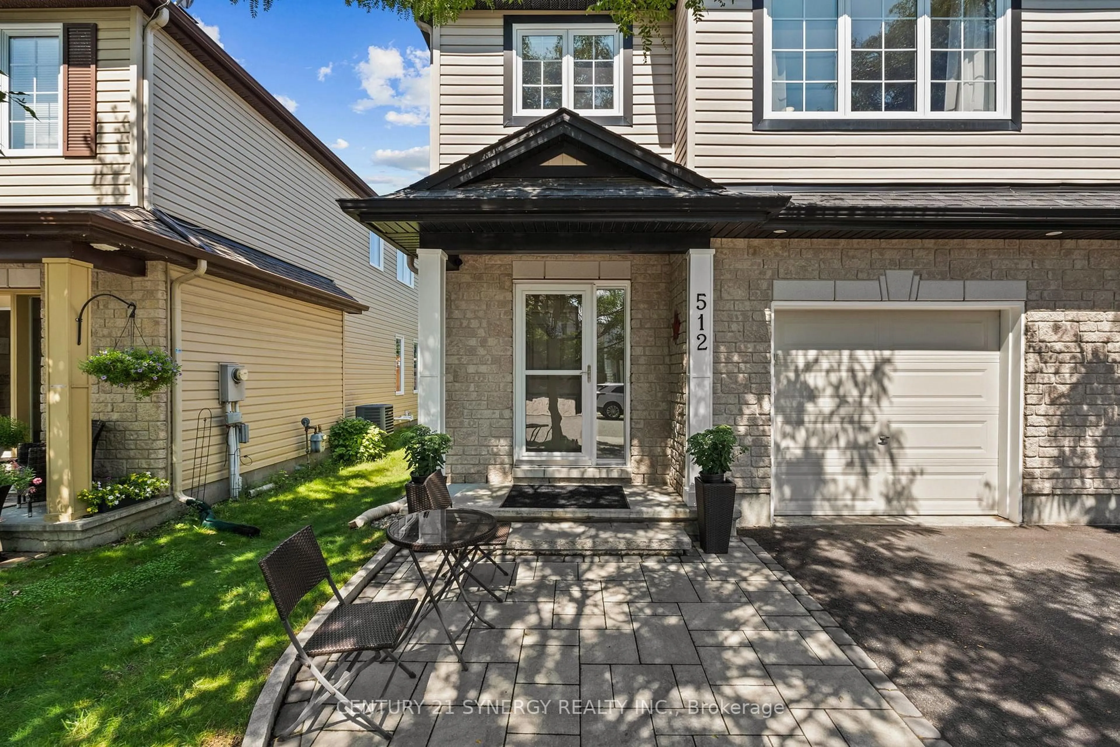 Patio, street for 512 Cherokee Way, Ottawa Ontario K2S 0H5