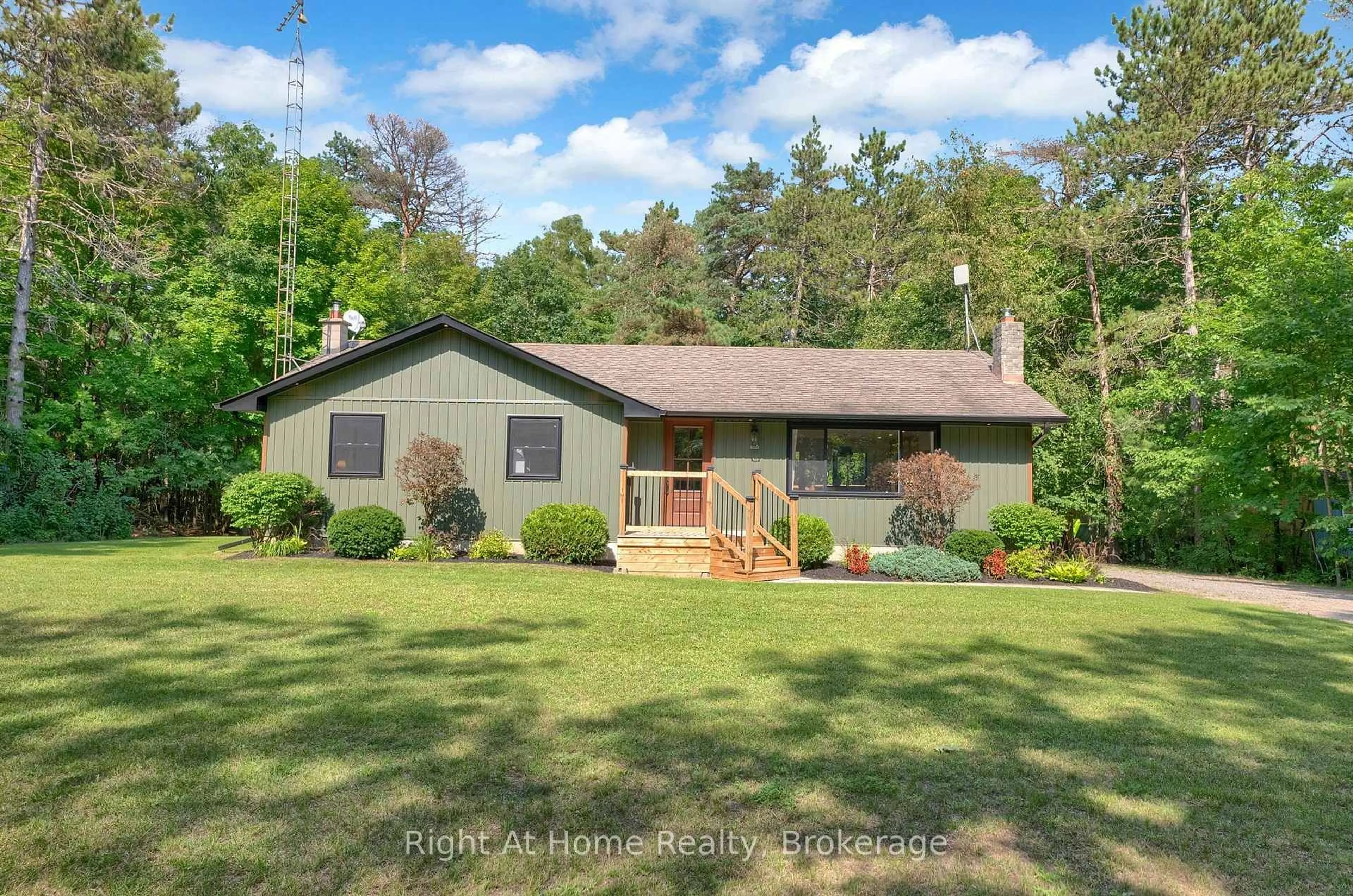 A pic from outside/outdoor area/front of a property/back of a property/a pic from drone, water/lake/river/ocean view for 4831 Mastwood Rd, Port Hope Ontario L1A 3V5