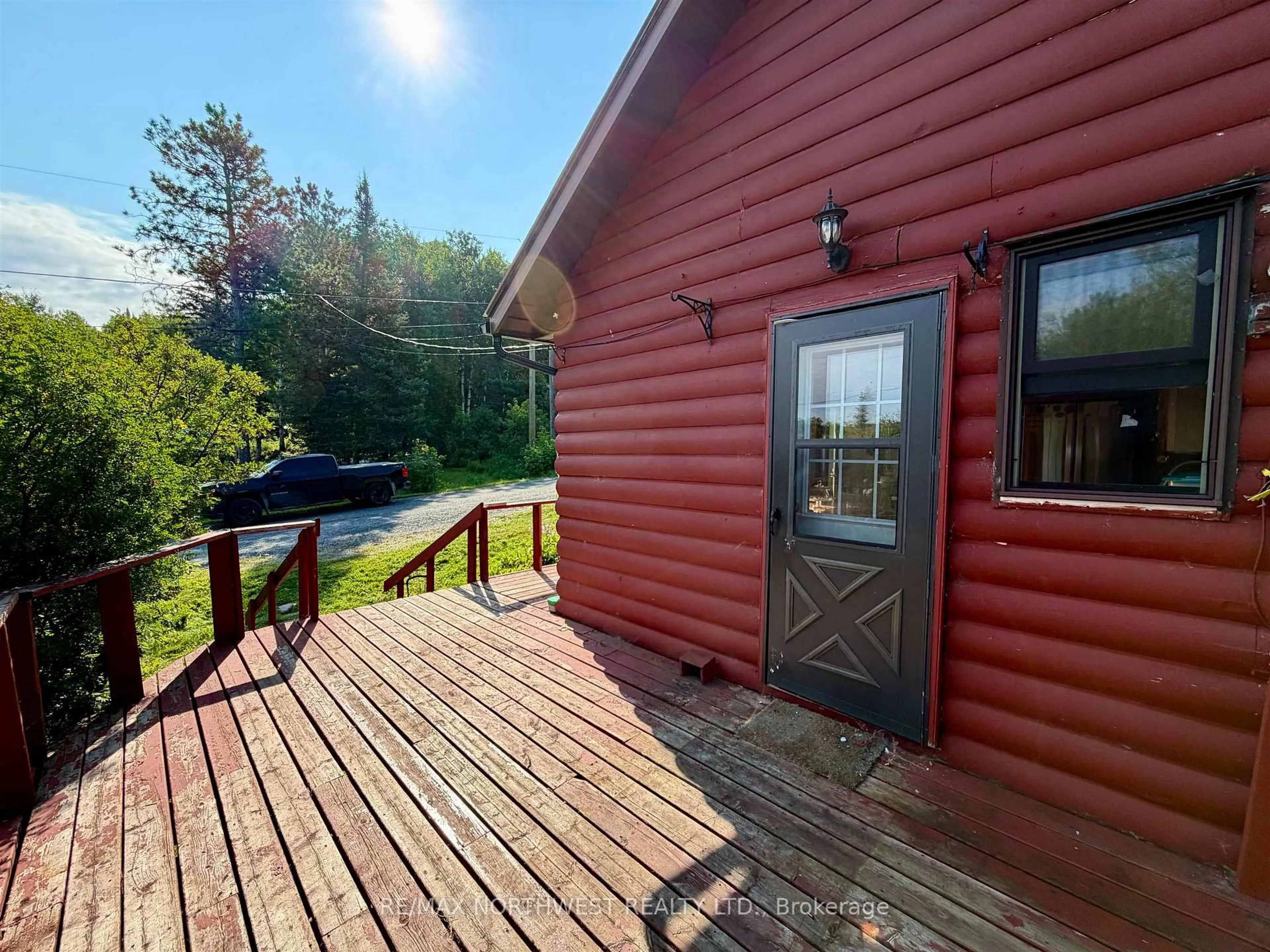 A pic from outside/outdoor area/front of a property/back of a property/a pic from drone, water/lake/river/ocean view for Lot 130 Second Street, Kenora Remote Area Ontario P0X 1M0