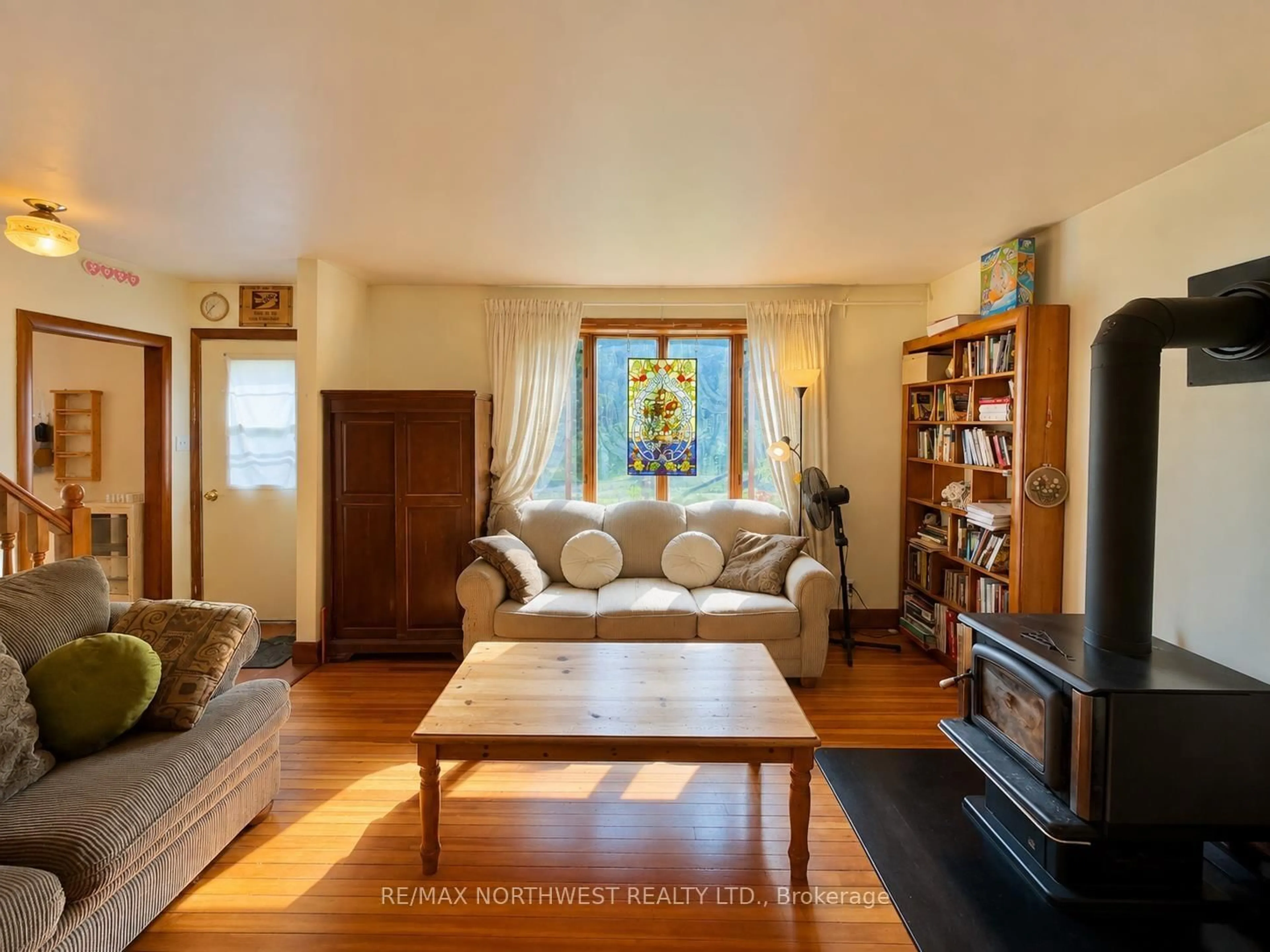 Living room with furniture, wood/laminate floor for Lot 130 Second Street, Kenora Remote Area Ontario P0X 1M0