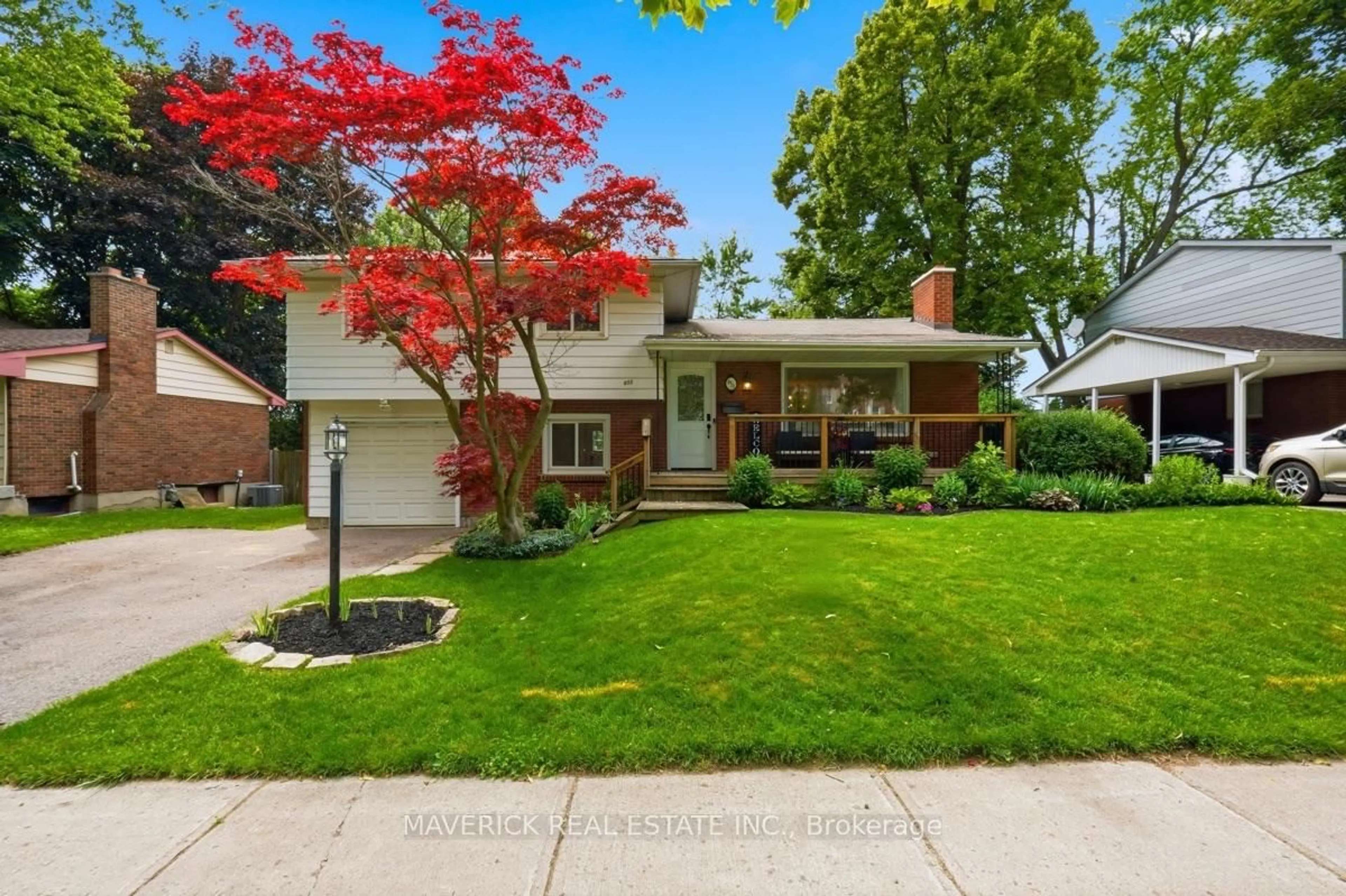 Home with brick exterior material, street for 653 Viscount Rd, London South Ontario N6J 2Y4