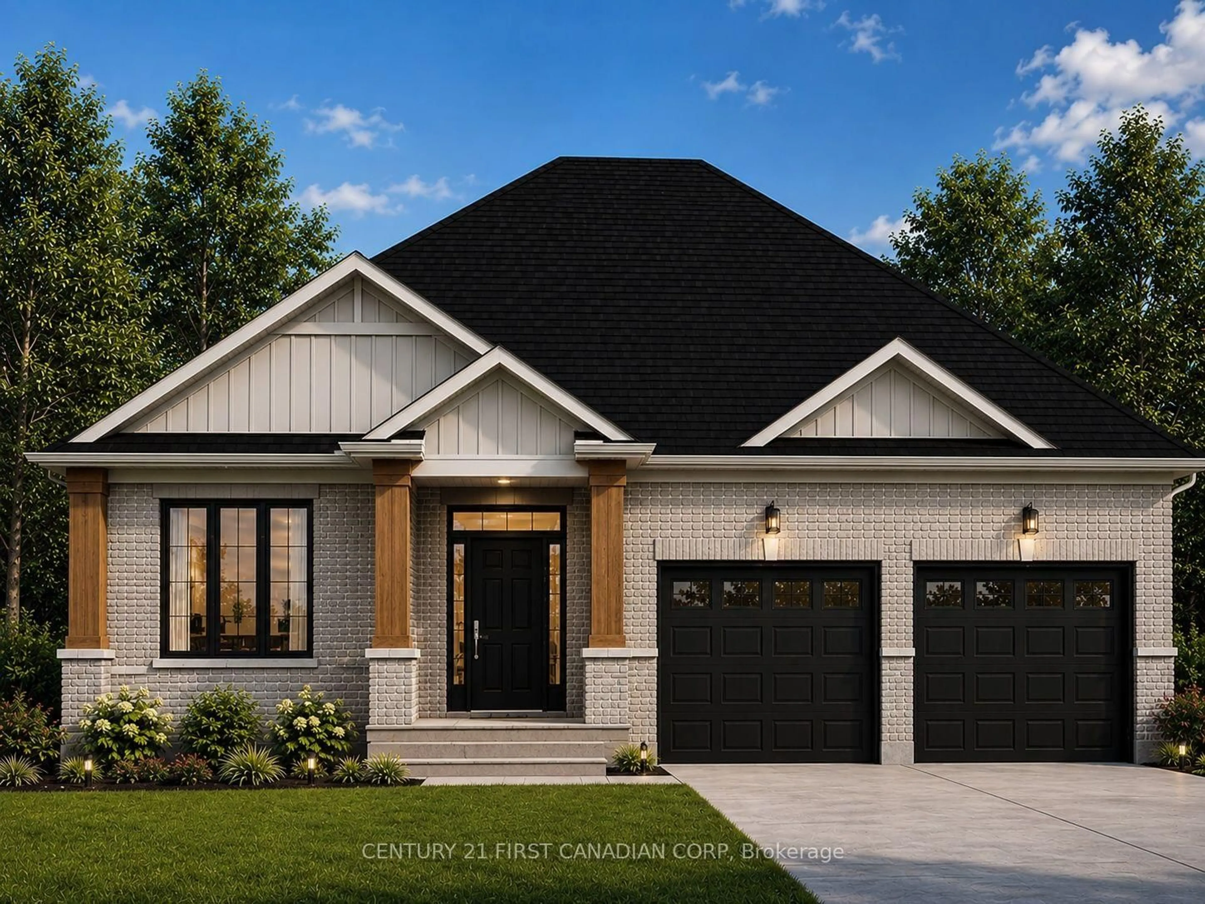 Home with brick exterior material, street for 116 Stuart Ave #Lot 38, Lucan Biddulph Ontario N0M 2J0