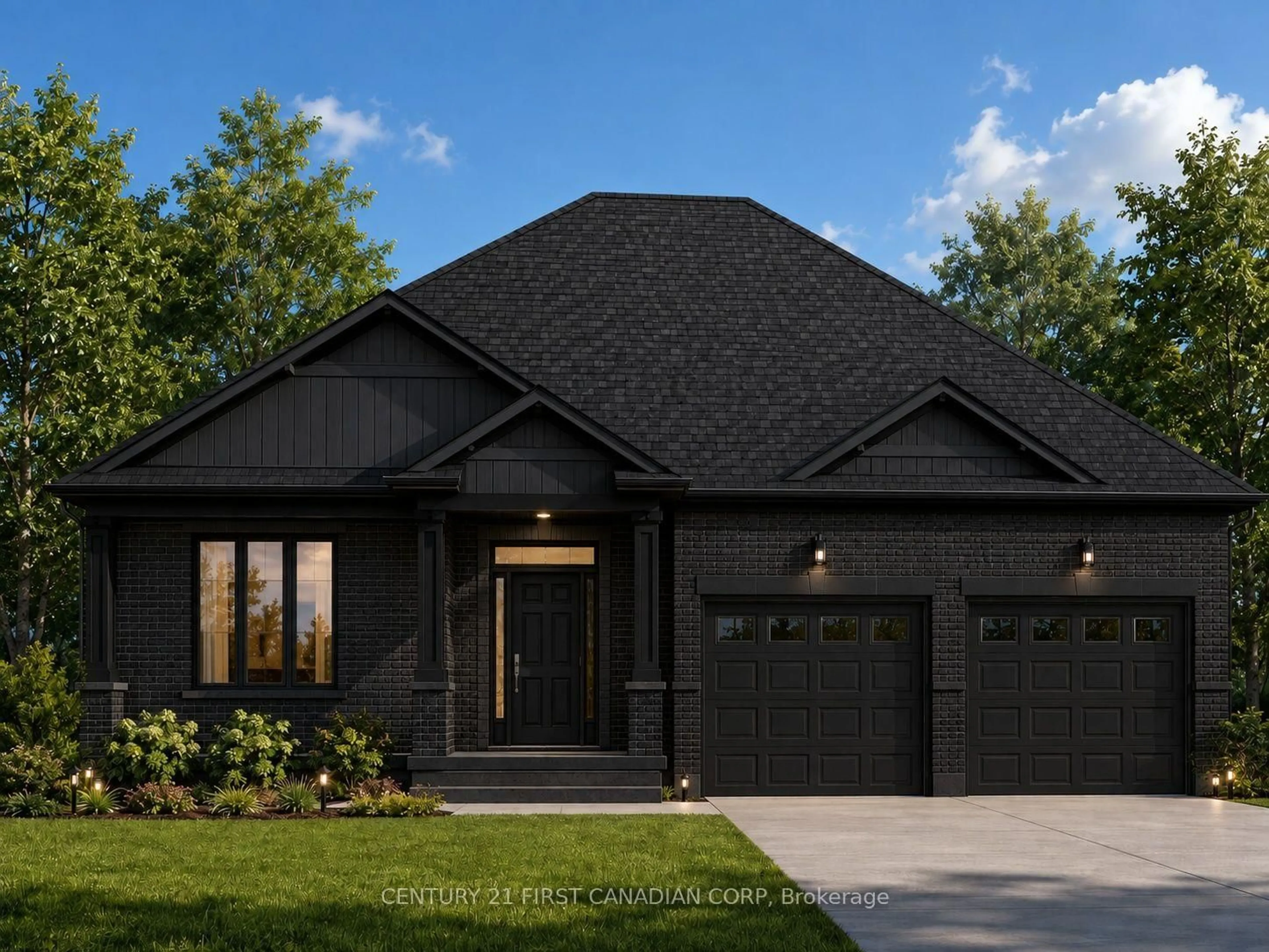 Home with brick exterior material, street for 116 Stuart Ave #Lot 38, Lucan Biddulph Ontario N0M 2J0