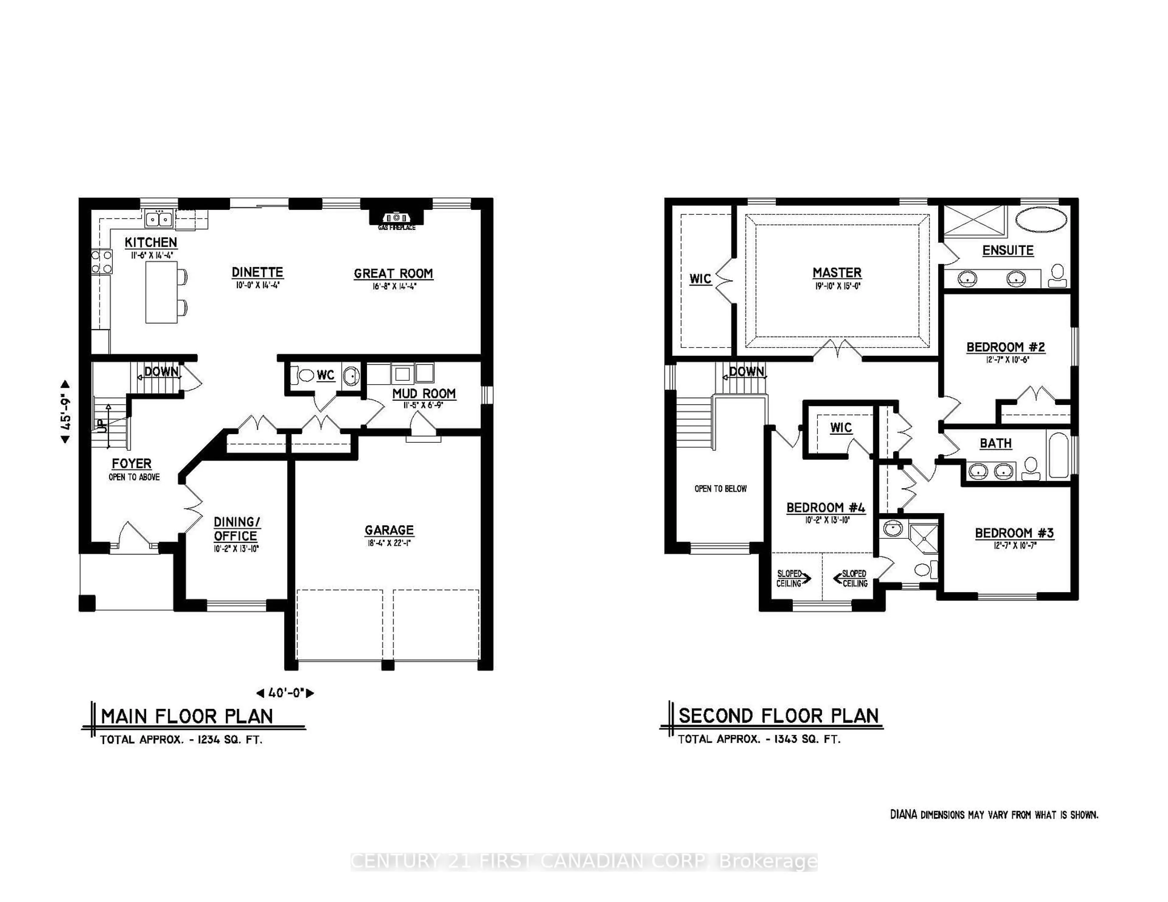 Floor plan for 157 Watts Dr Dr #Lot 8, Lucan Biddulph Ontario N0M 2J0