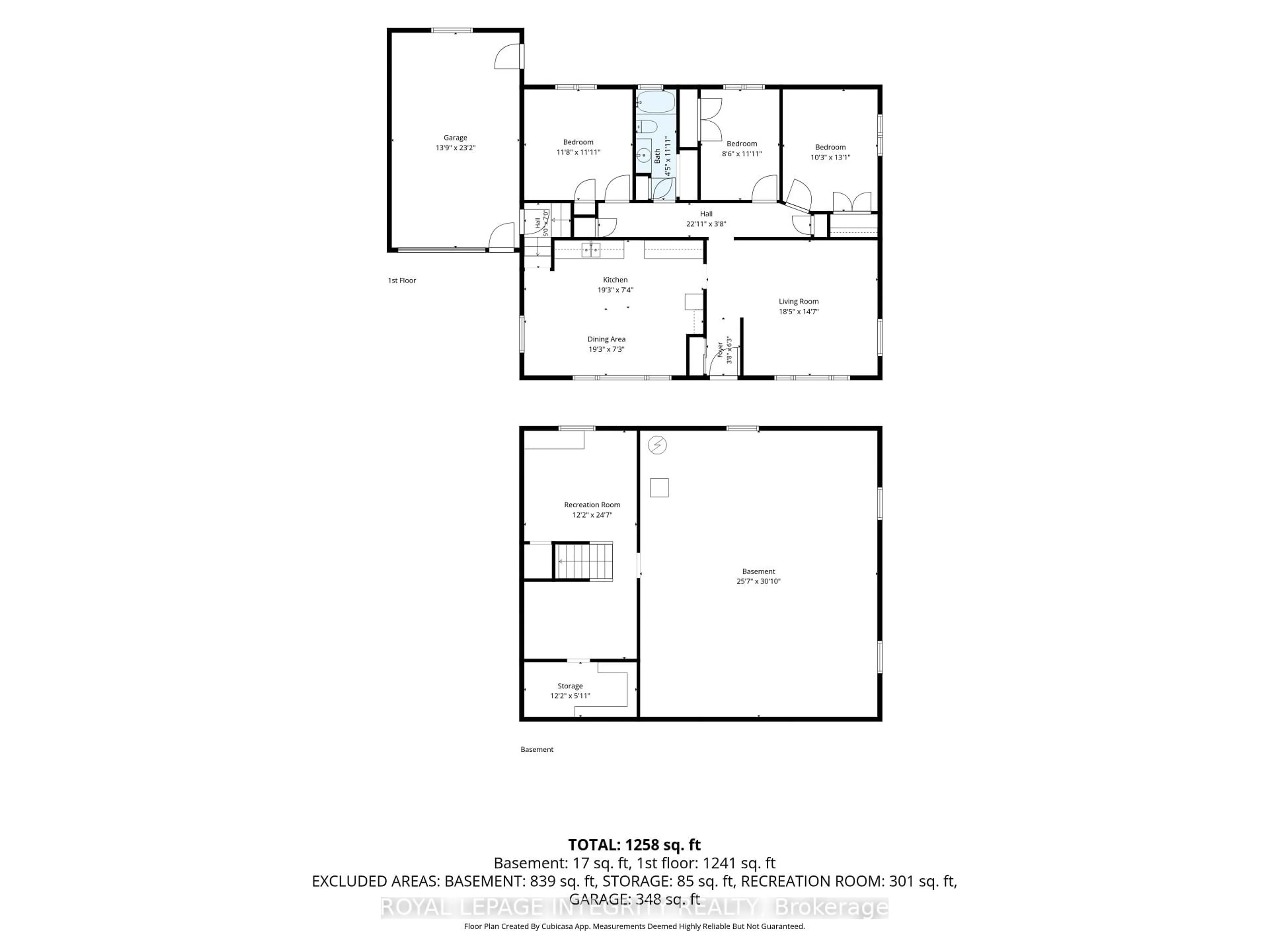 Floor plan for 2170 Lajoie St, Alfred and Plantagenet Ontario K0B 1J0