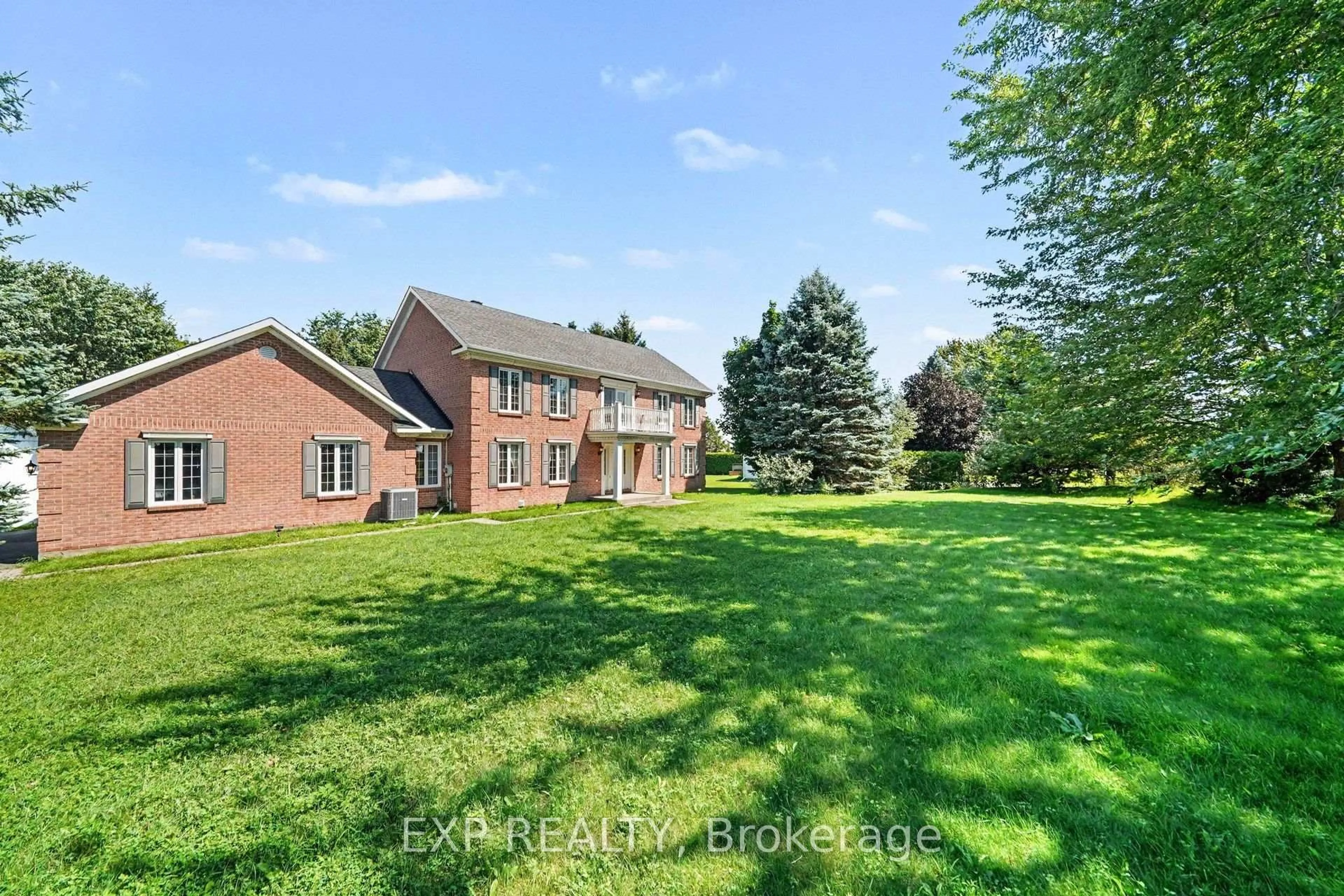 A pic from outside/outdoor area/front of a property/back of a property/a pic from drone, water/lake/river/ocean view for 1007 St Pierre Rd, Russell Ontario K0A 1W0