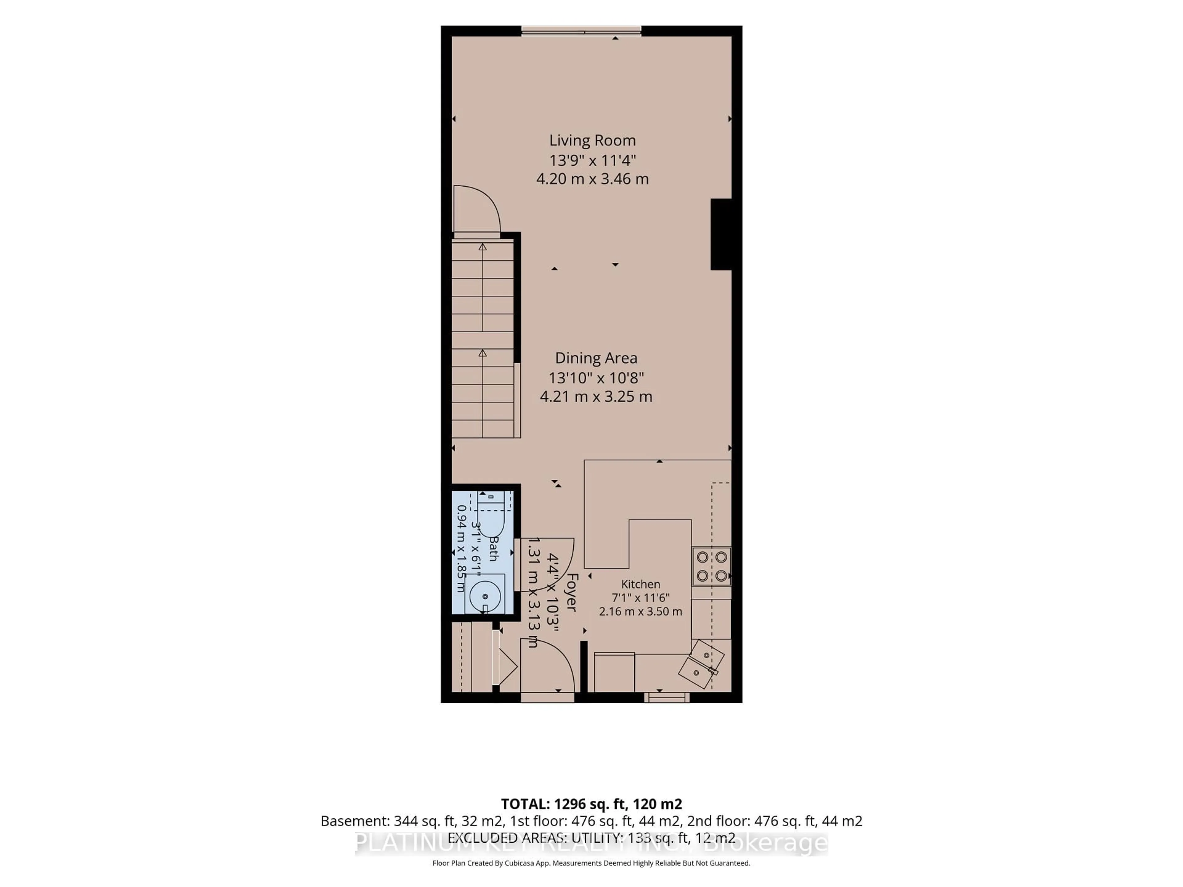 Floor plan for 1328 Commissioners Rd #62, London South Ontario N6K 2Y6
