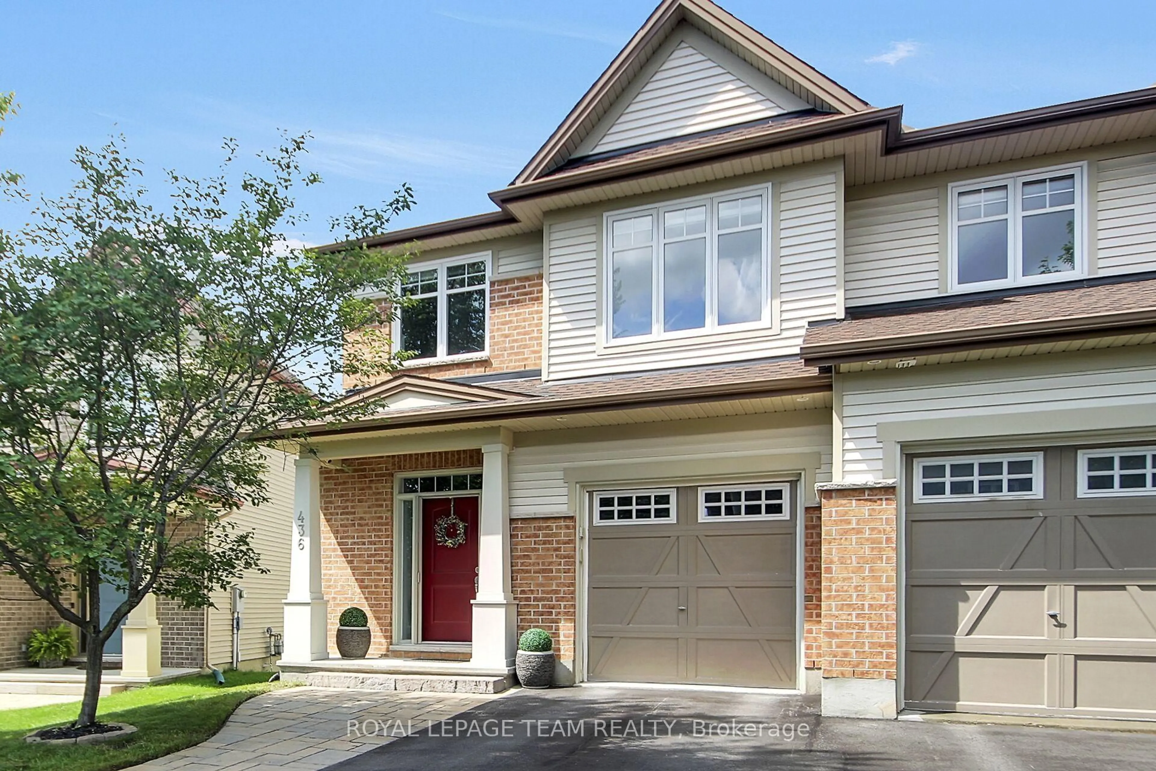Home with brick exterior material, street for 436 Stalwart Cres, Ottawa Ontario K1T 0H2