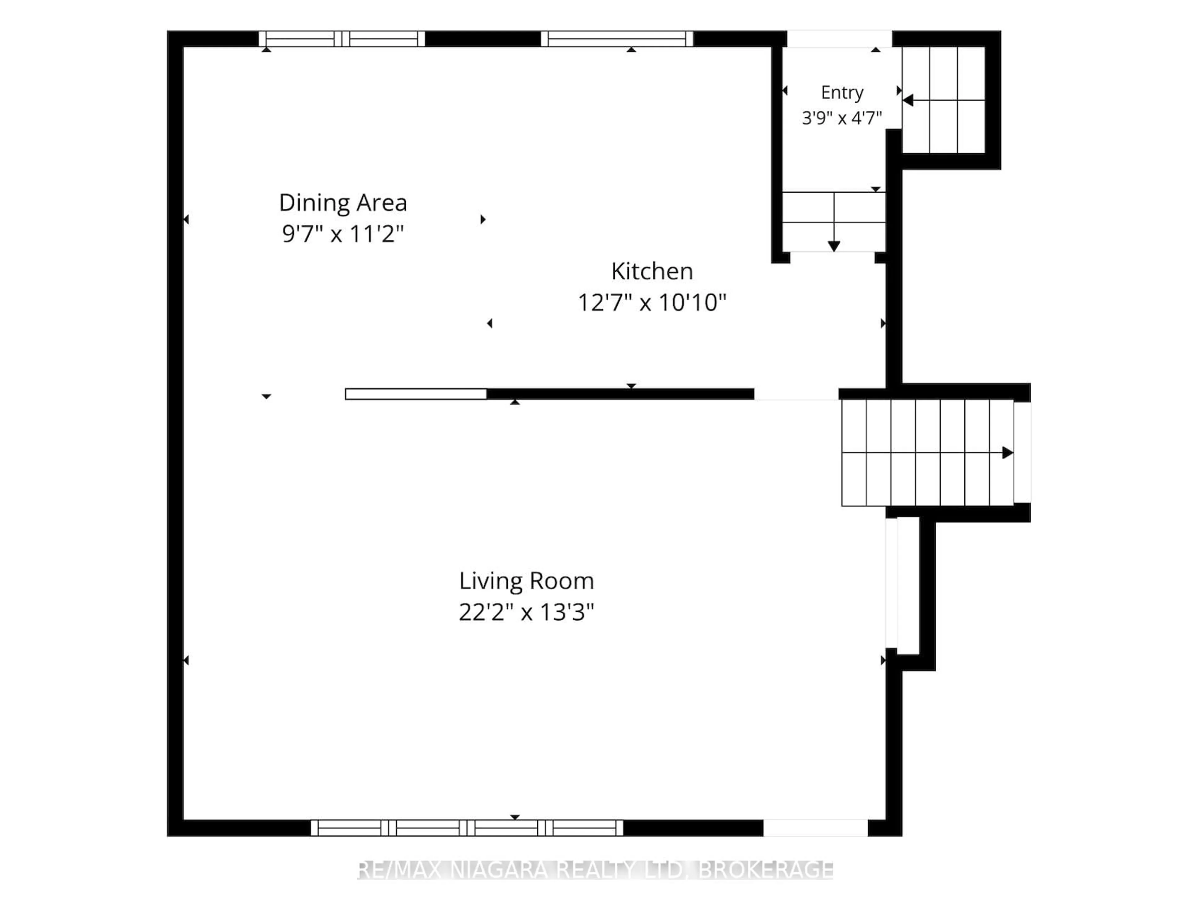 Floor plan for 8 Cullen Dr, St. Catharines Ontario L2T 3H1