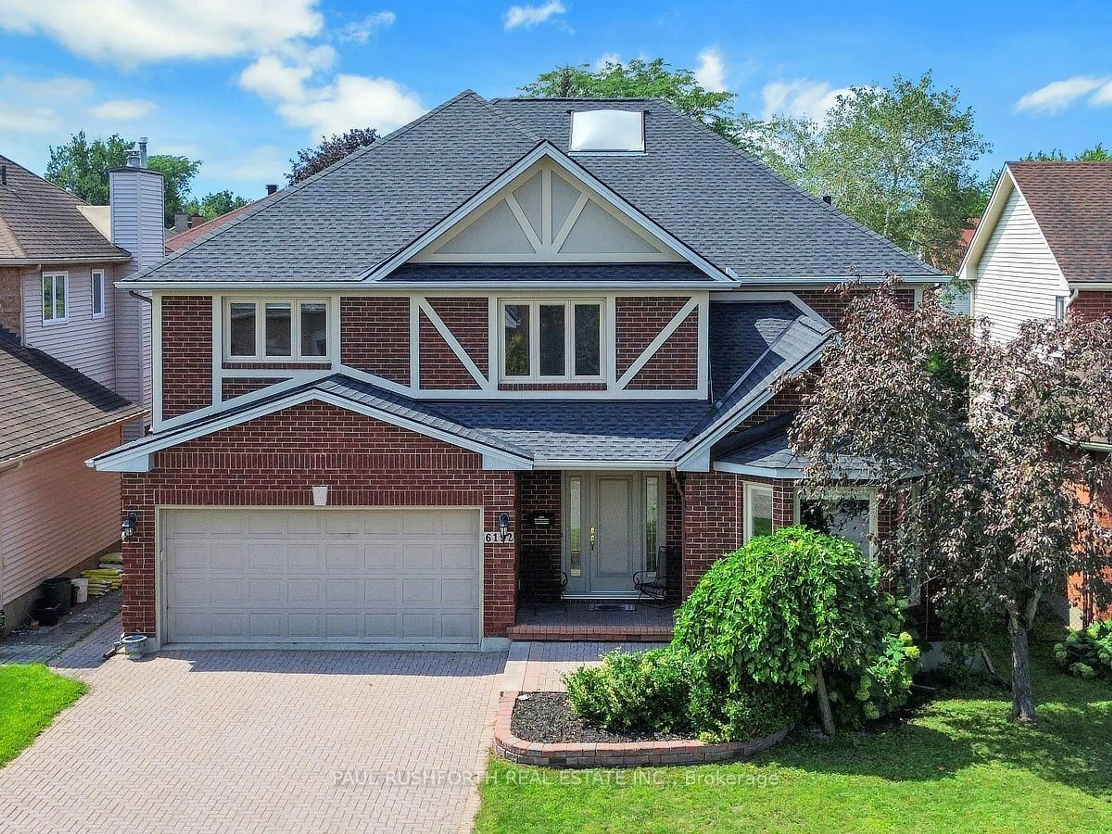 Home with brick exterior material, street for 6192 Ravine Way, Orleans Ontario K1C 2W4