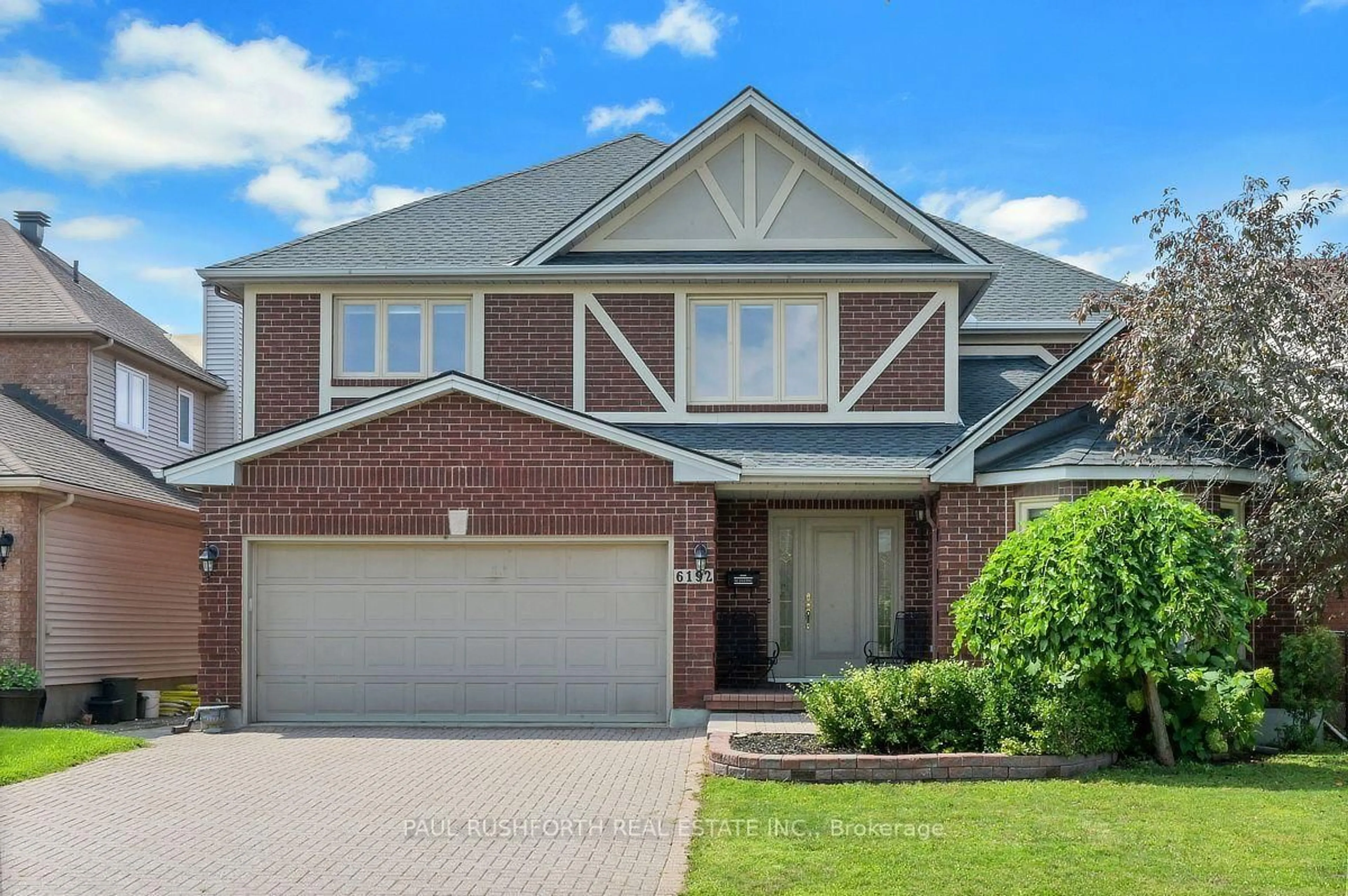 Home with brick exterior material, street for 6192 Ravine Way, Orleans Ontario K1C 2W4