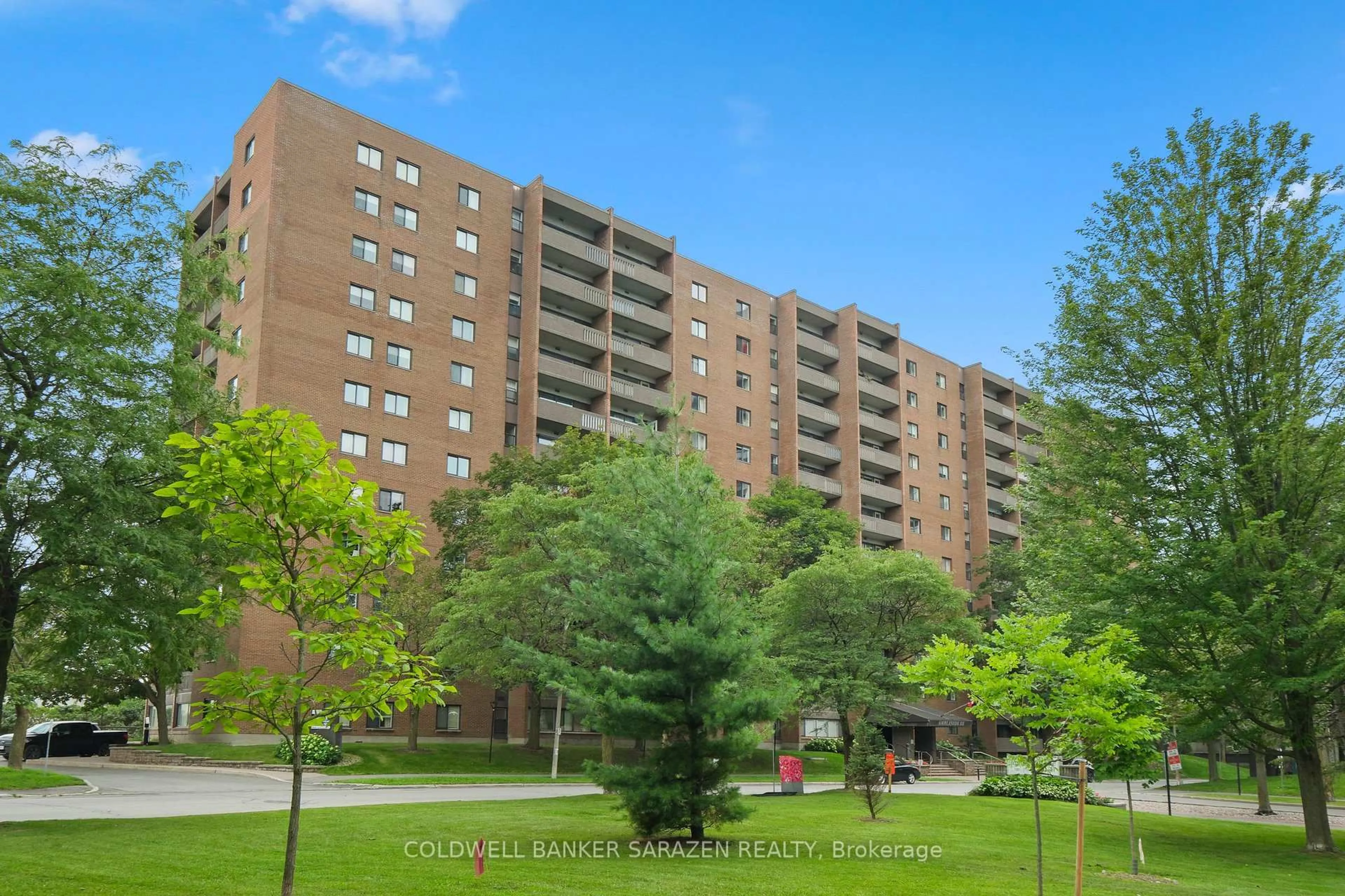 Patio, building for 1100 Ambleside Dr #502, Ottawa Ontario K2B 8G6