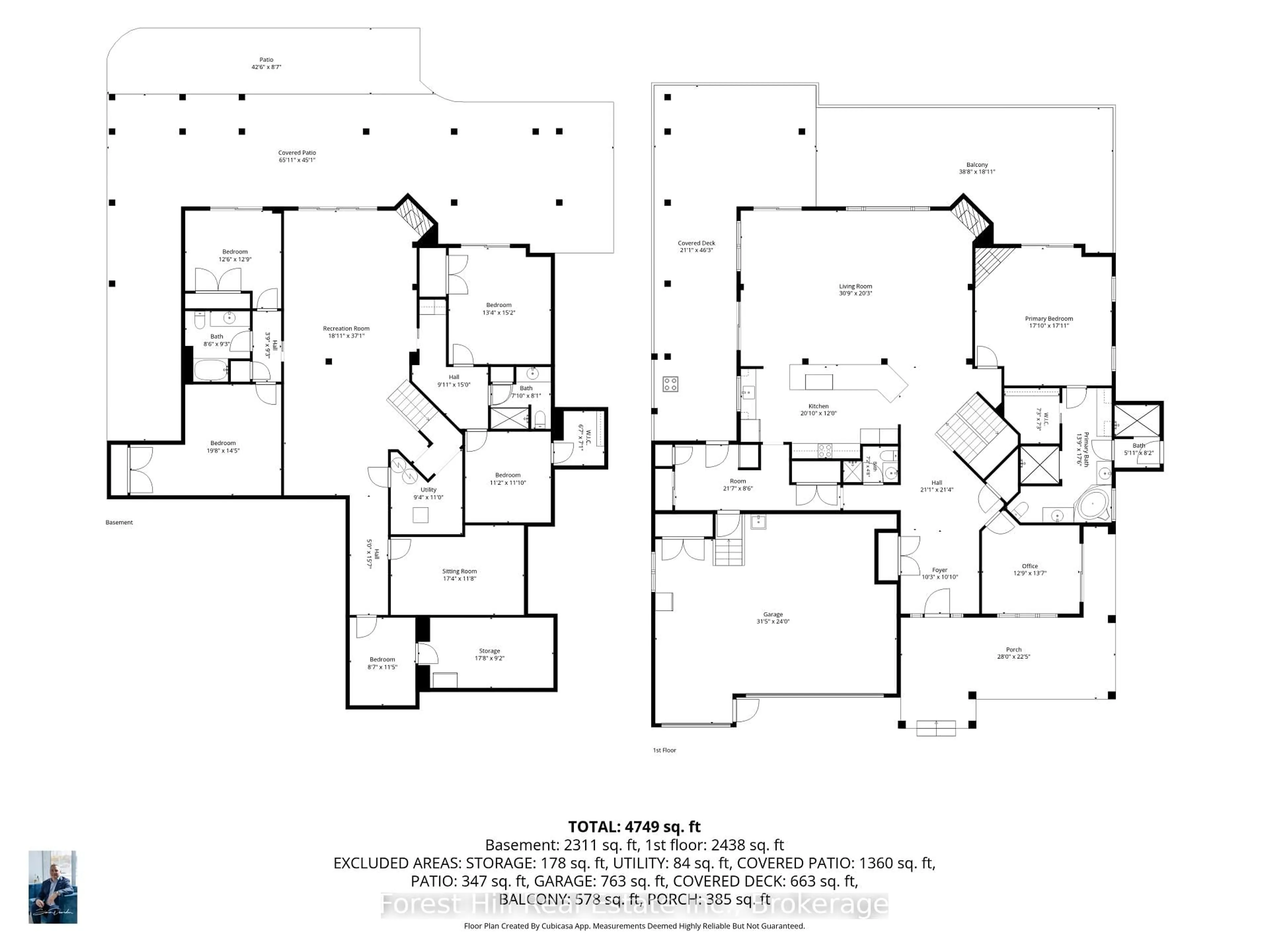 Floor plan for 201 Peters Cres, Grey Highlands Ontario N0C 1E0