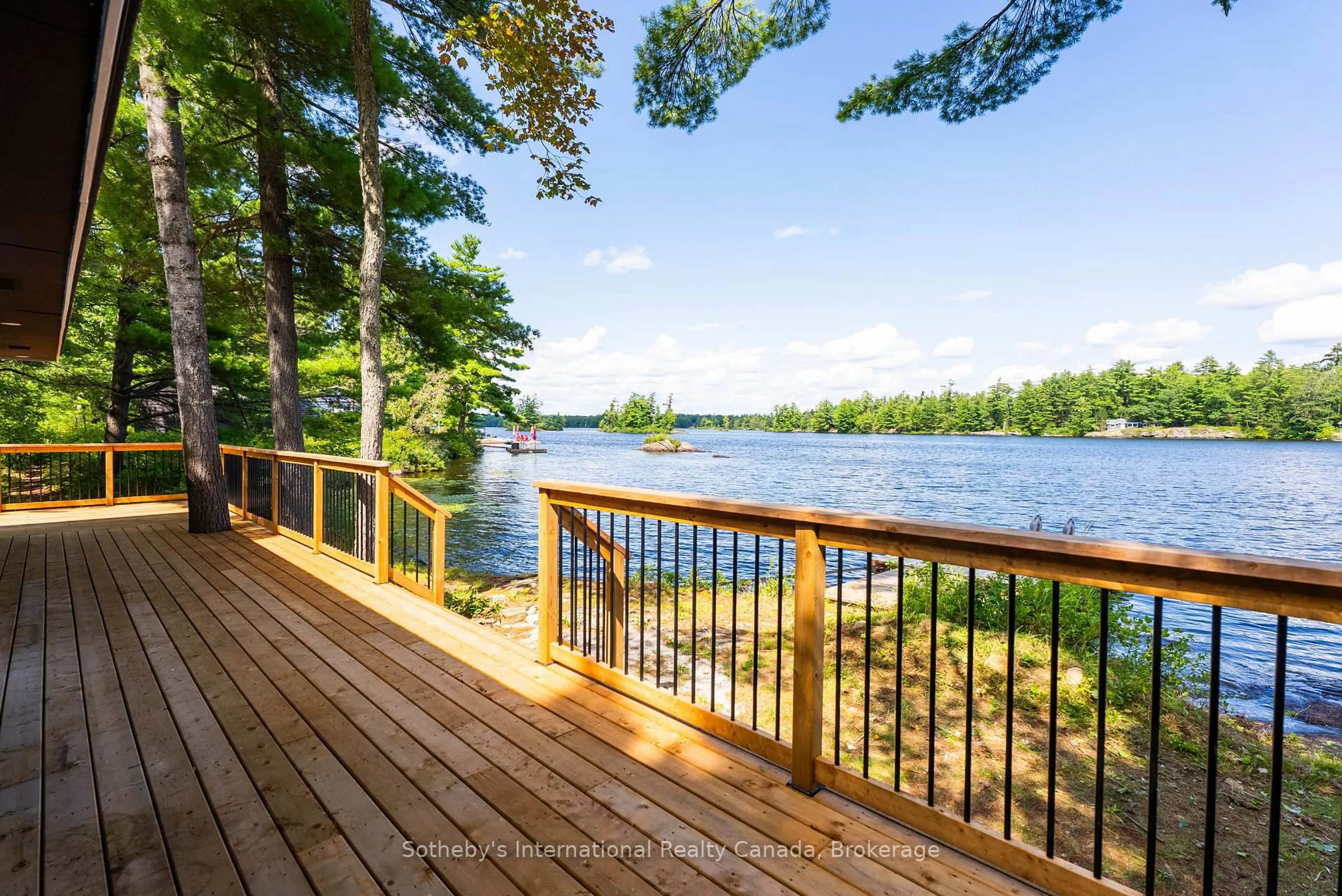 Patio, water/lake/river/ocean view for 1055 West Bank Dr #COTTAGE, Gravenhurst Ontario P0E 1G0